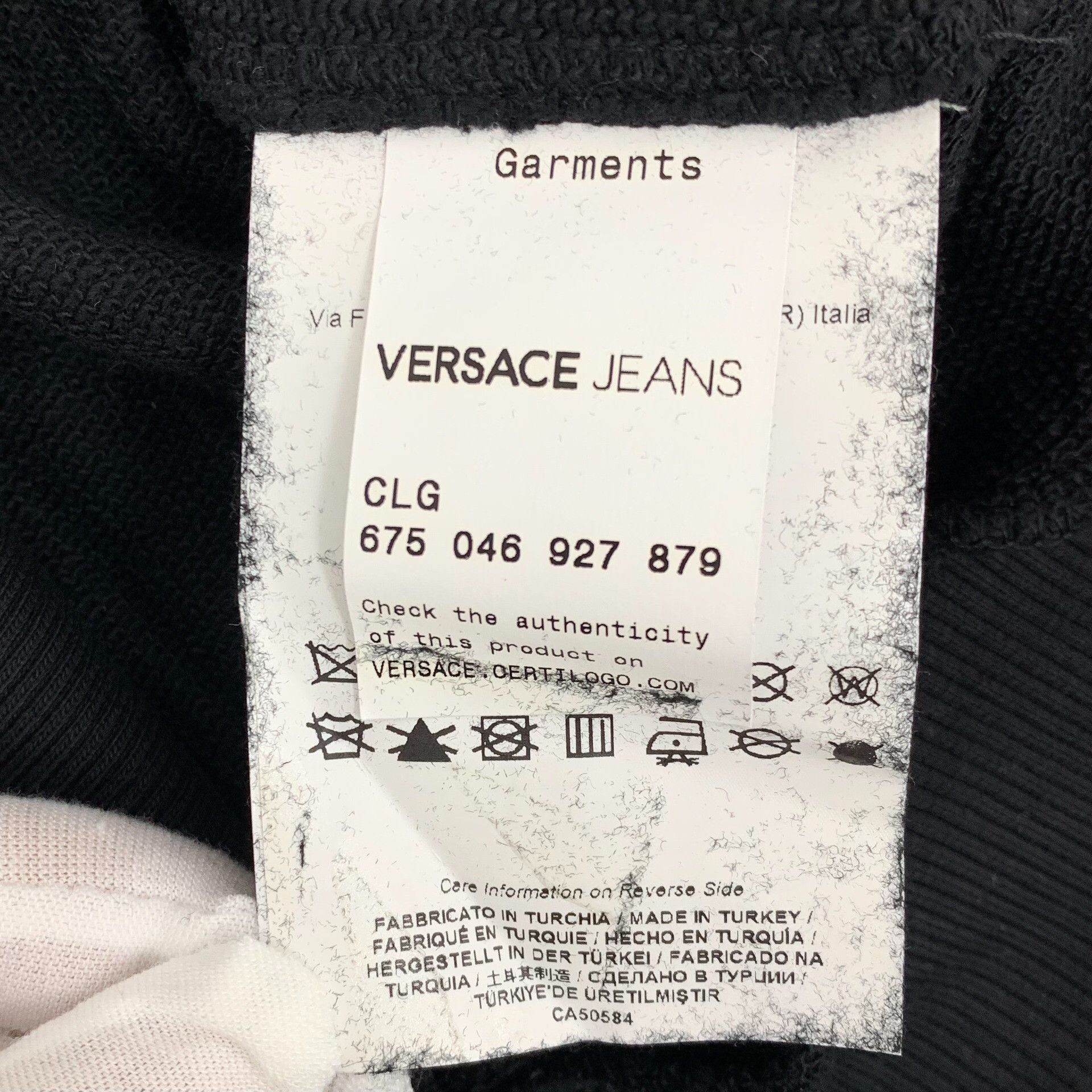 Versace Versace Jeans Logo Print Sweatshirt US M Size US M / EU 48-50 / 2 - 9 Thumbnail