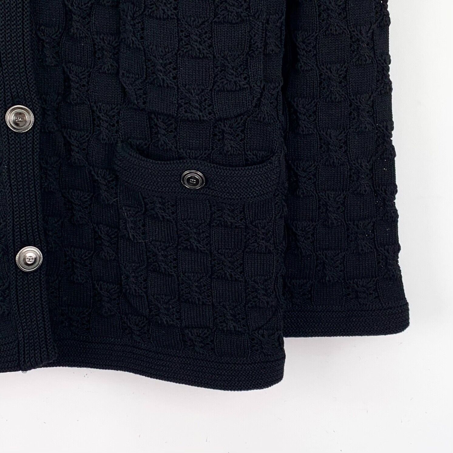 Chanel Chanel Multi-Pocket Cotton Knit Cardigan 34 Size XS / US 0-2 / IT 36-38 - 5 Thumbnail