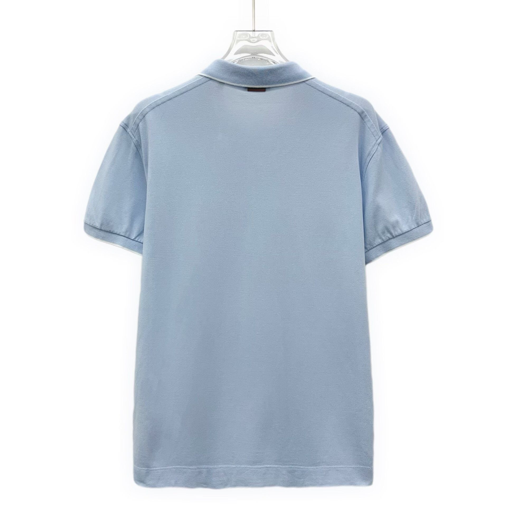Z Zegna Zegna Embroidered Logo Cotton Polo Shirt Size 48 Size US M / EU 48-50 / 2 - 3 Thumbnail