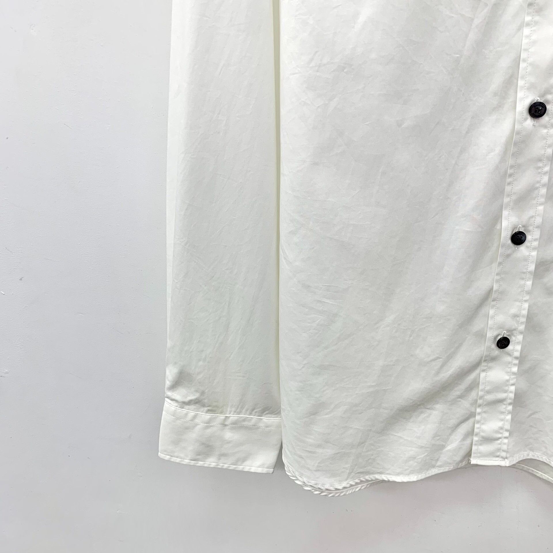 Burberry Burberry TB Embroidery Cotton Shirt Size M Size US M / EU 48-50 / 2 - 5 Thumbnail