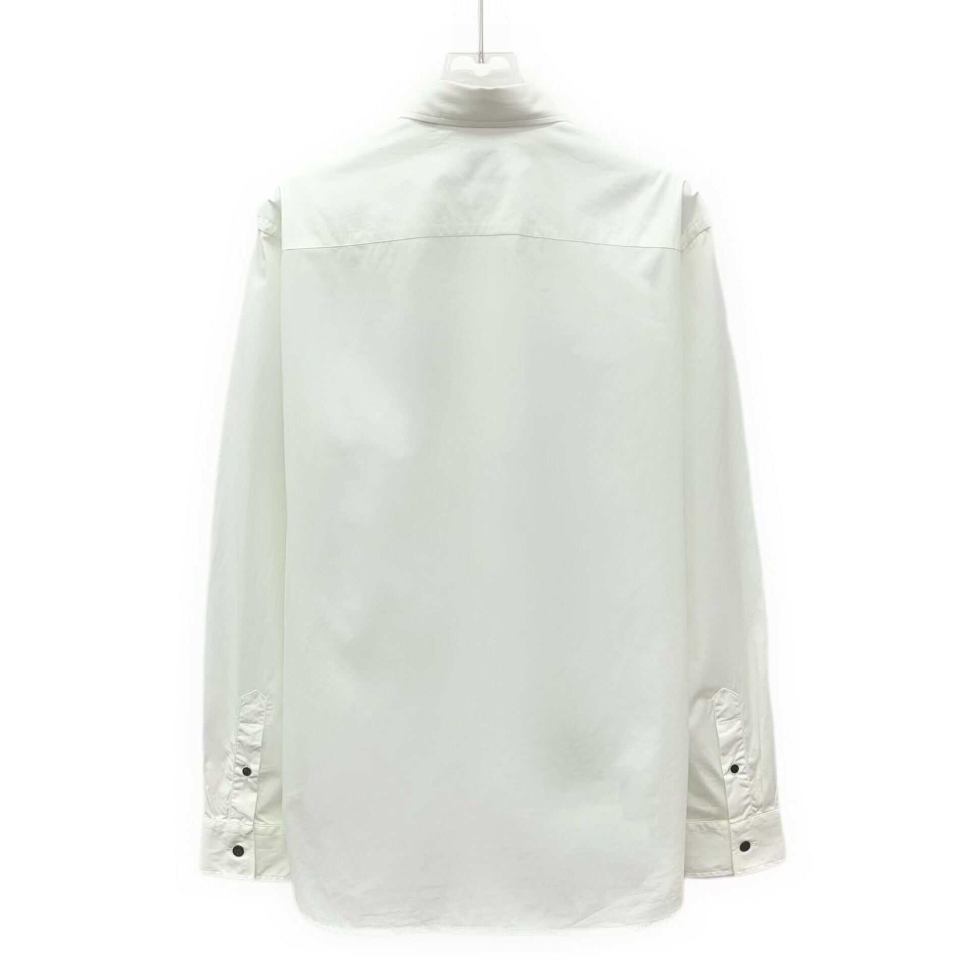 Burberry Burberry TB Embroidery Cotton Shirt Size M Size US M / EU 48-50 / 2 - 3 Thumbnail