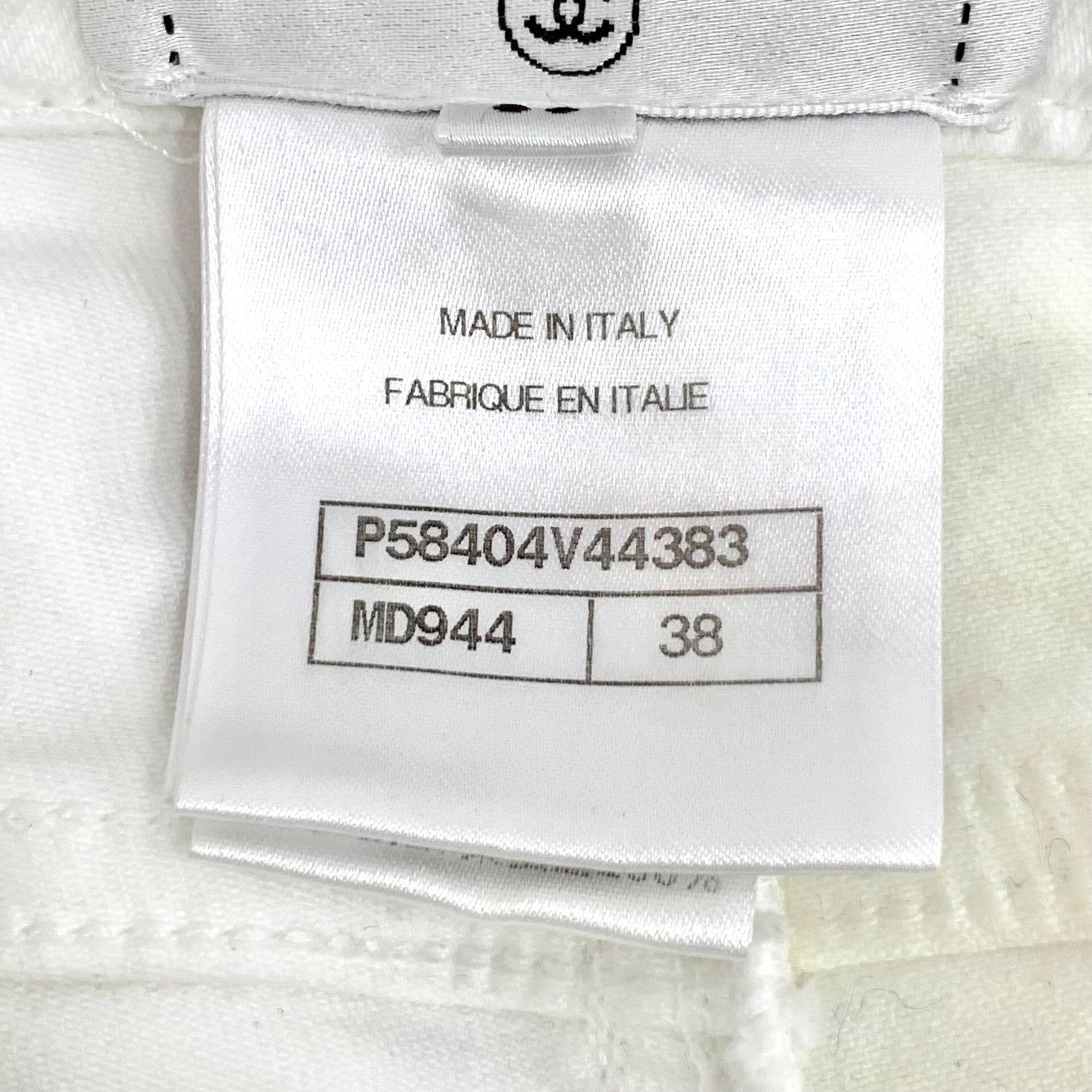 Chanel Chanel Quilted Cotton Denim Jeans 38 Size 27" / US 4 / IT 40 - 8 Thumbnail