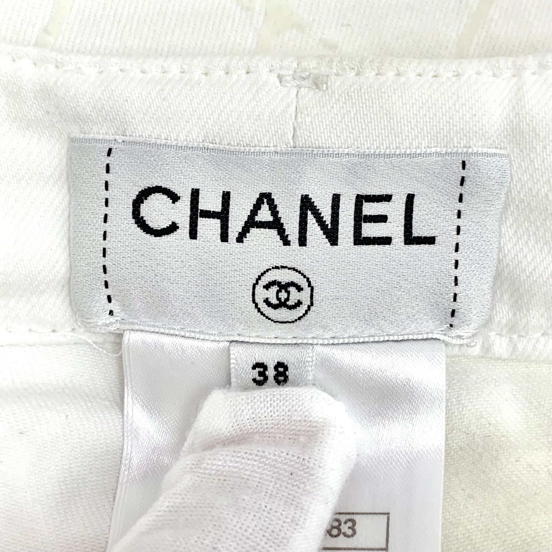 Chanel Chanel Quilted Cotton Denim Jeans 38 Size 27" / US 4 / IT 40 - 7 Thumbnail