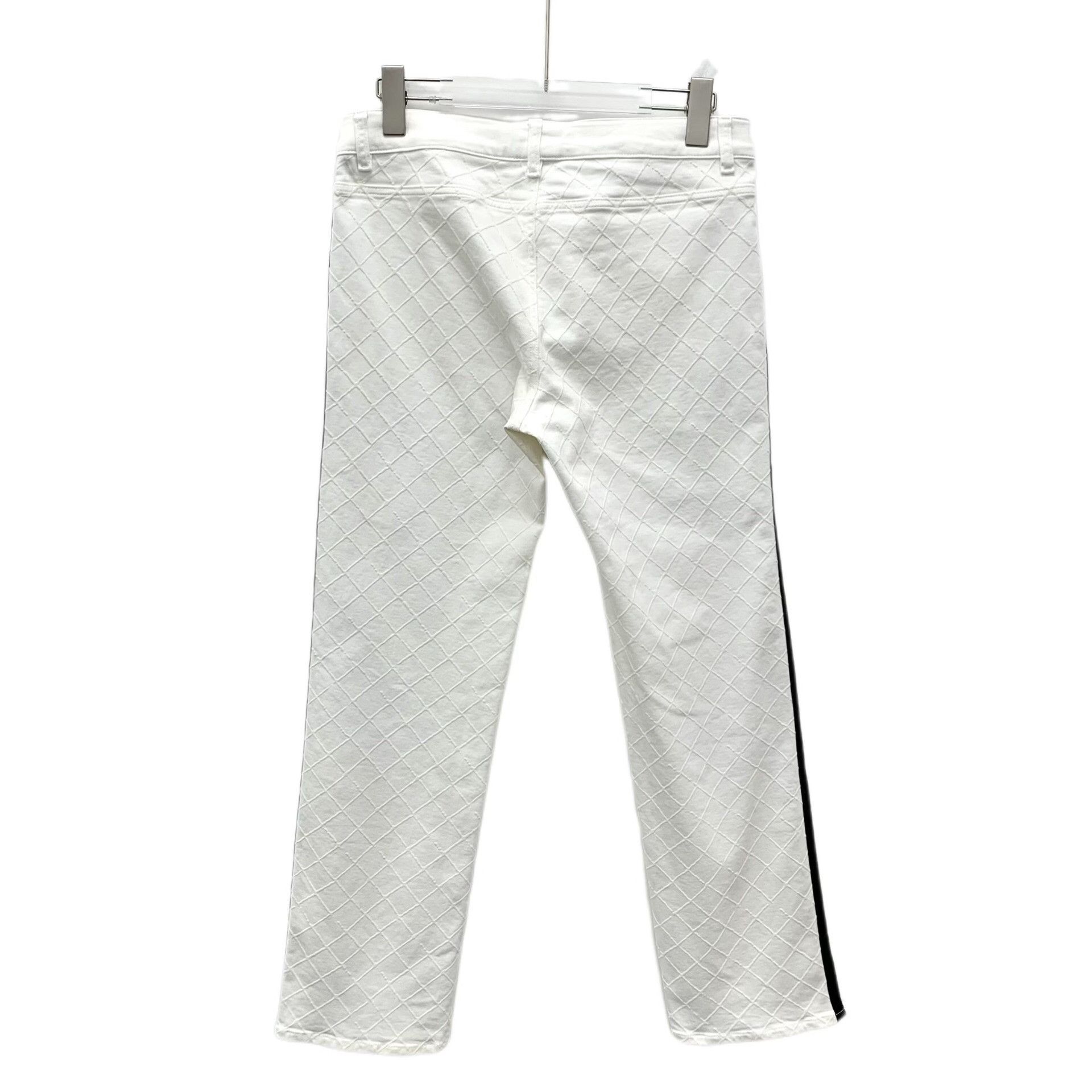 Chanel Chanel Quilted Cotton Denim Jeans 38 Size 27" / US 4 / IT 40 - 3 Thumbnail