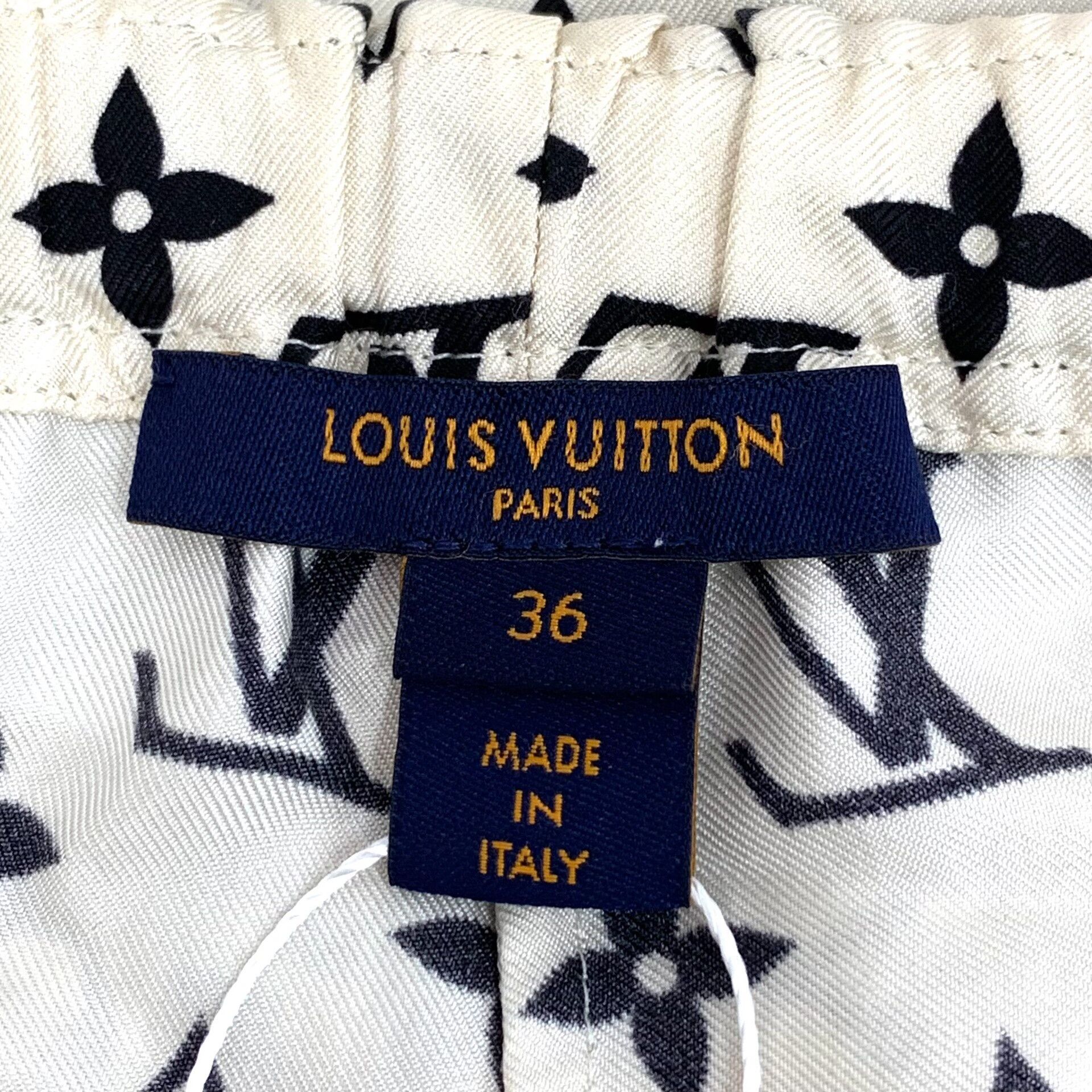 Louis Vuitton Louis Vuitton Monogram Silk Pants 36 Size 26" / US 2 / IT 38 - 6 Thumbnail