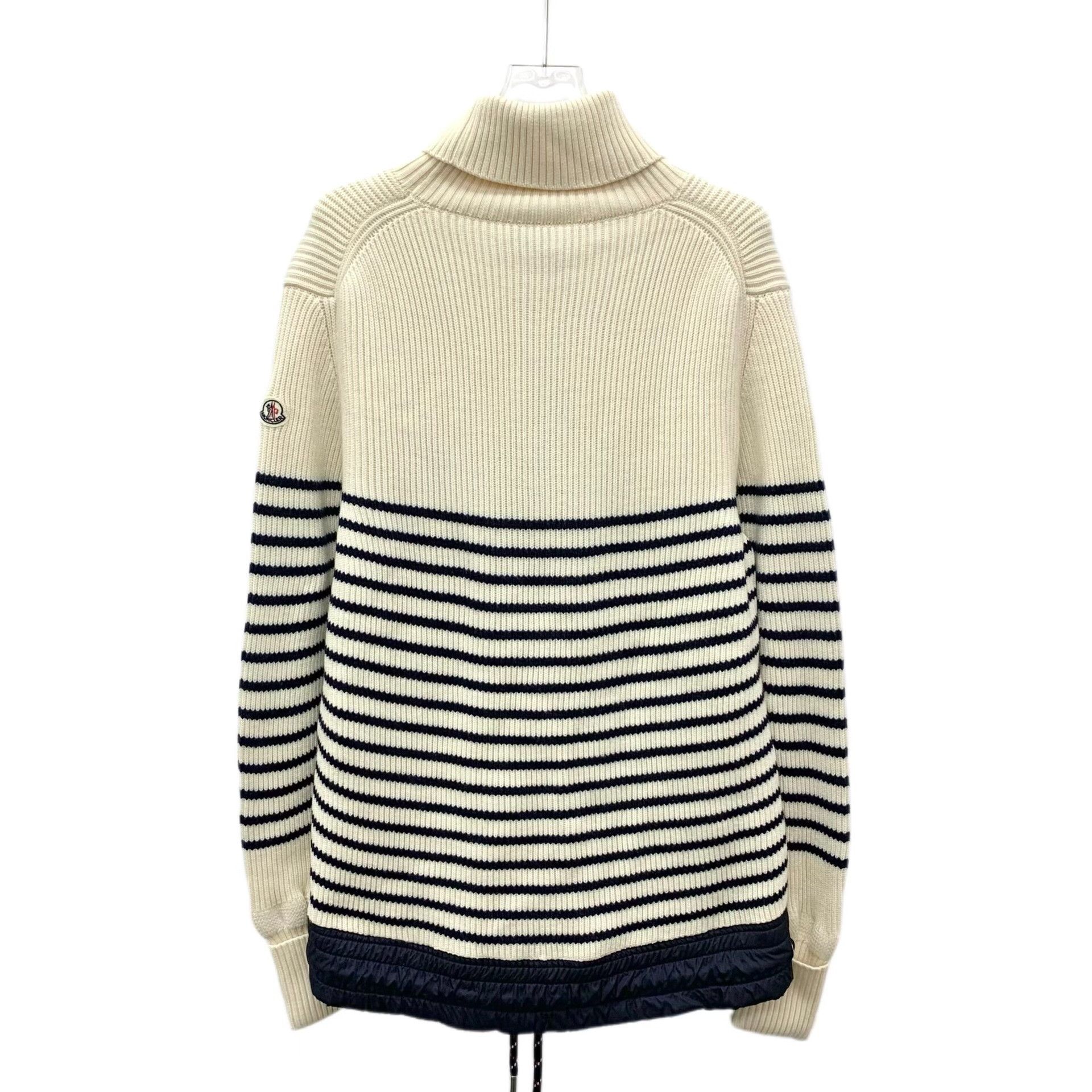 Moncler Moncler Striped Maglione Tricot Sweater XL Size US XL / EU 56 / 4 - 3 Thumbnail