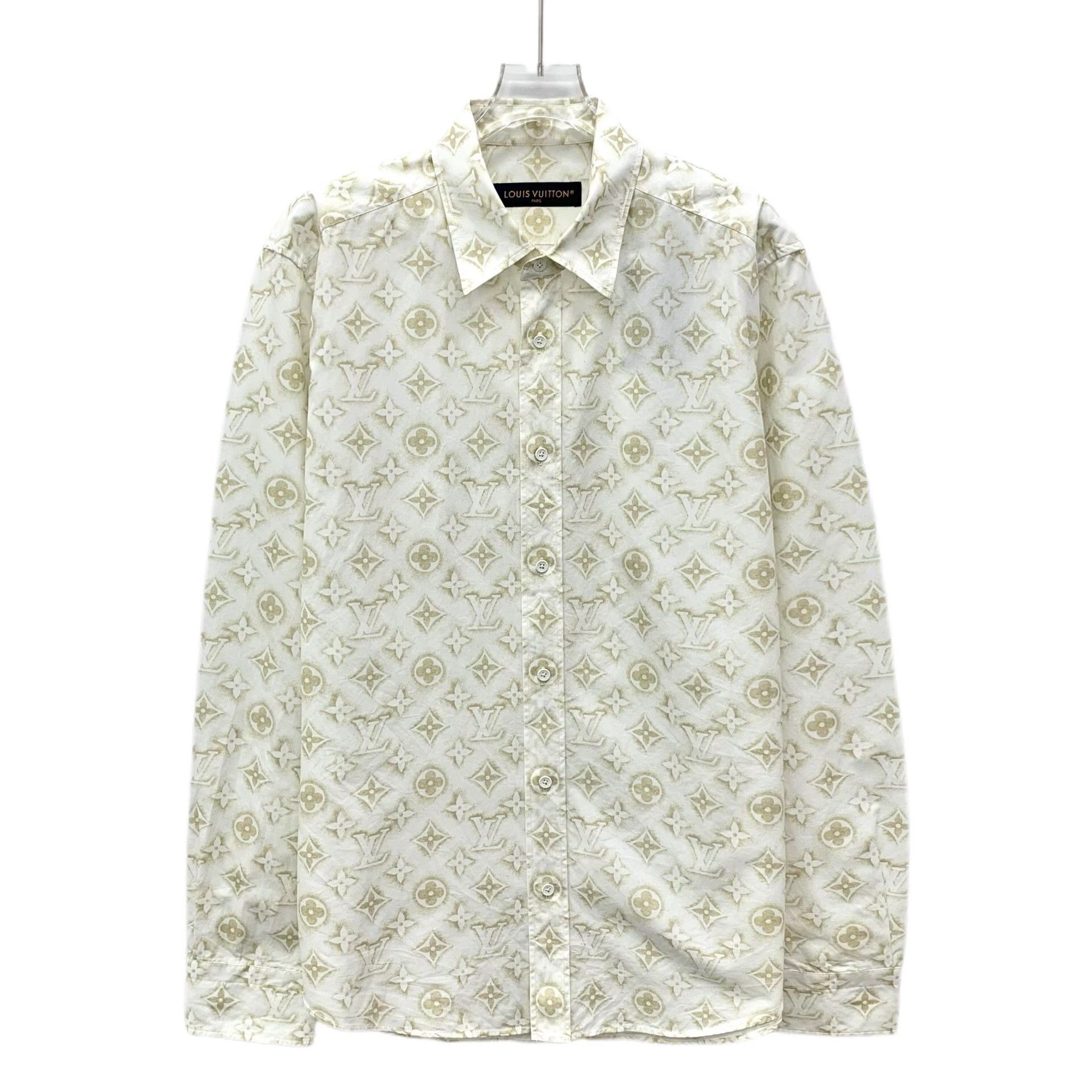 Louis Vuitton Louis Vuitton Monogram Long Sleeve Shirt L Size US L / EU 52-54 / 3 - 2 Thumbnail