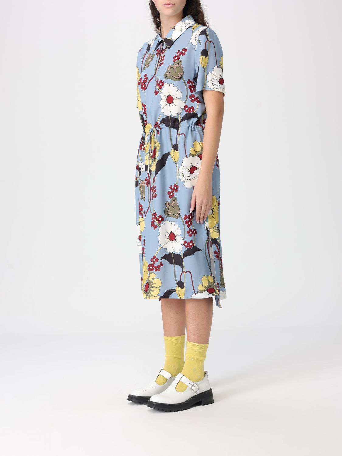 Marni Marni Dress Woman Sky Blue Size XL / US 12-14 / IT 48-50 - 3 Thumbnail