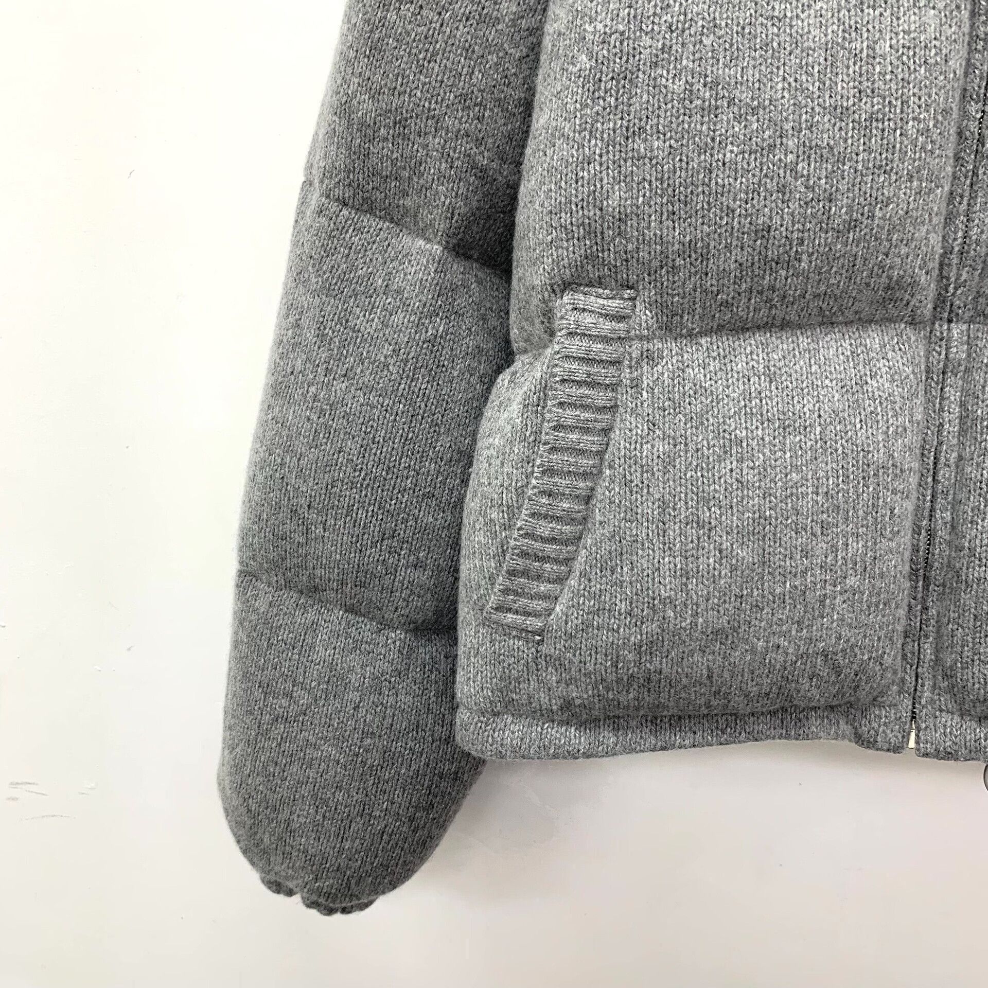 Prada Prada Wool Knit Down Jacket IT 38 Size XS / US 0-2 / IT 36-38 - 5 Thumbnail