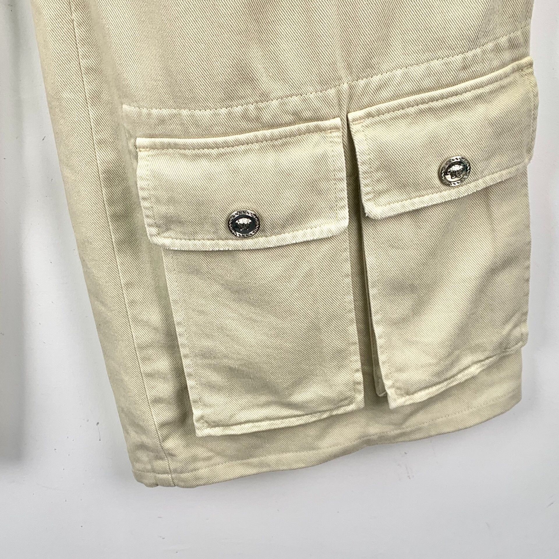 Versace Versace Khaki Multi-Pocket Cargo Pants 26 Size US 26 / EU 42 - 5 Thumbnail