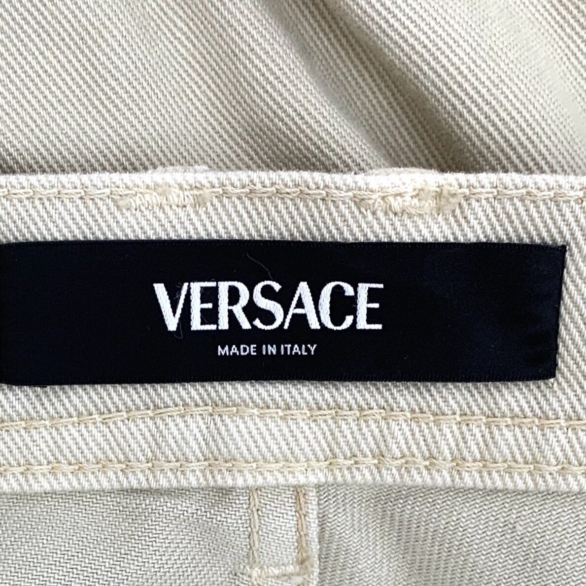 Versace Versace Khaki Multi-Pocket Cargo Pants 26 Size US 26 / EU 42 - 9 Thumbnail