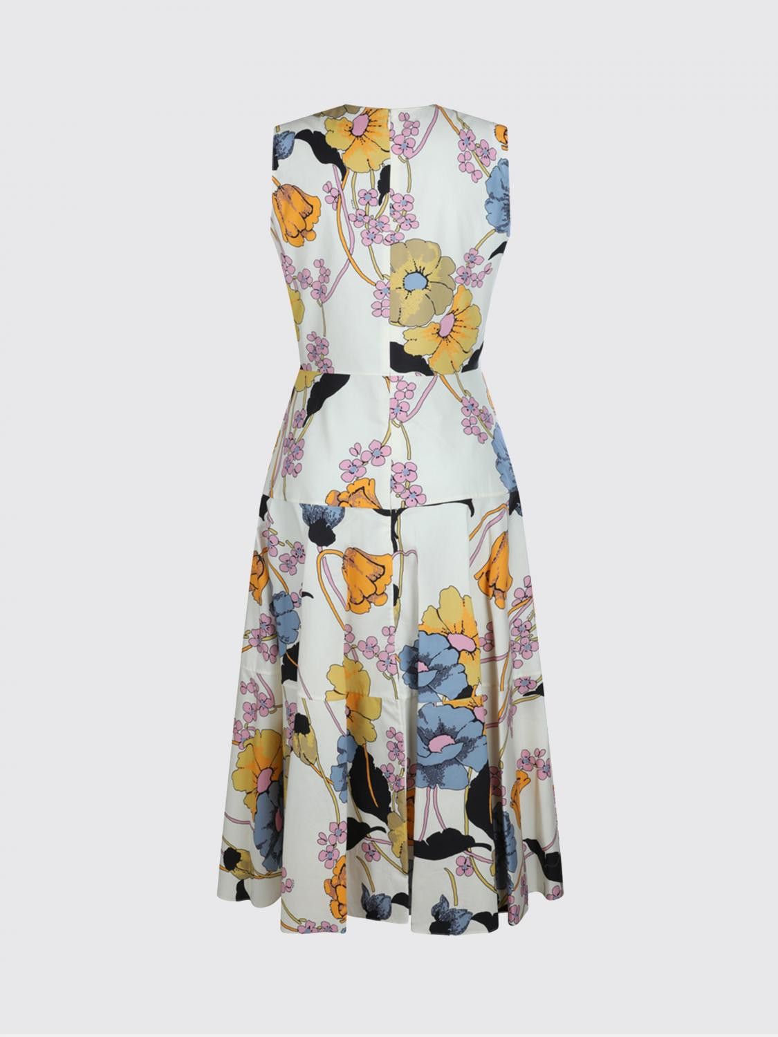 Marni Marni Dress Woman Yellow Cream Size L / US 10 / IT 46 - 3 Thumbnail