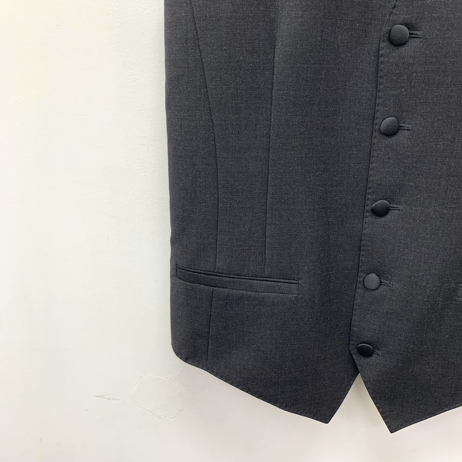 Dolce & Gabbana Dolce & Gabbana Wool V-Neck Vest 34R Size 34R - 5 Thumbnail