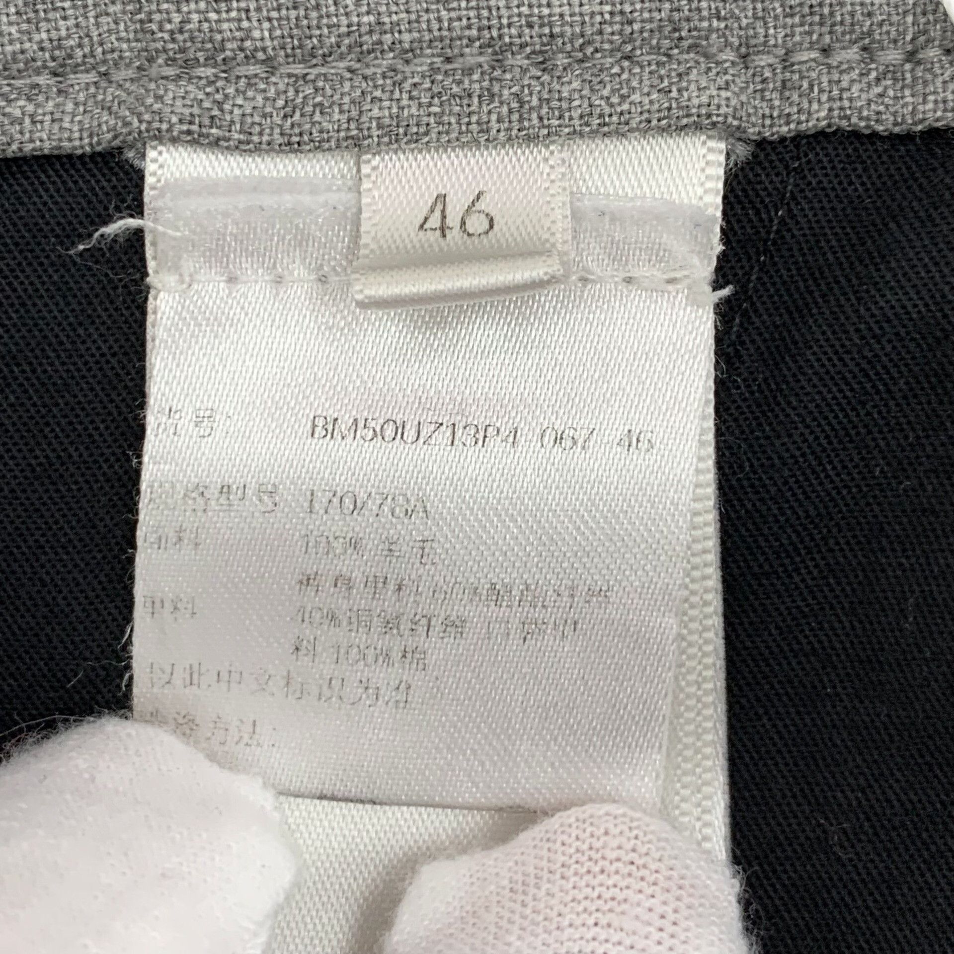 Givenchy Givenchy Grey Wool Casual Trousers 46 Size US 30 / EU 46 - 8 Thumbnail