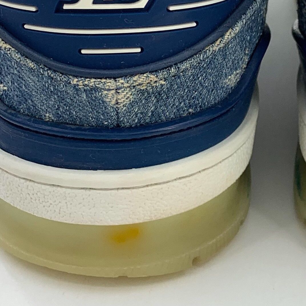 Louis Vuitton Louis Vuitton Monogram Denim Trainer Sneakers 8 Size US 9 / EU 42 - 10 Thumbnail