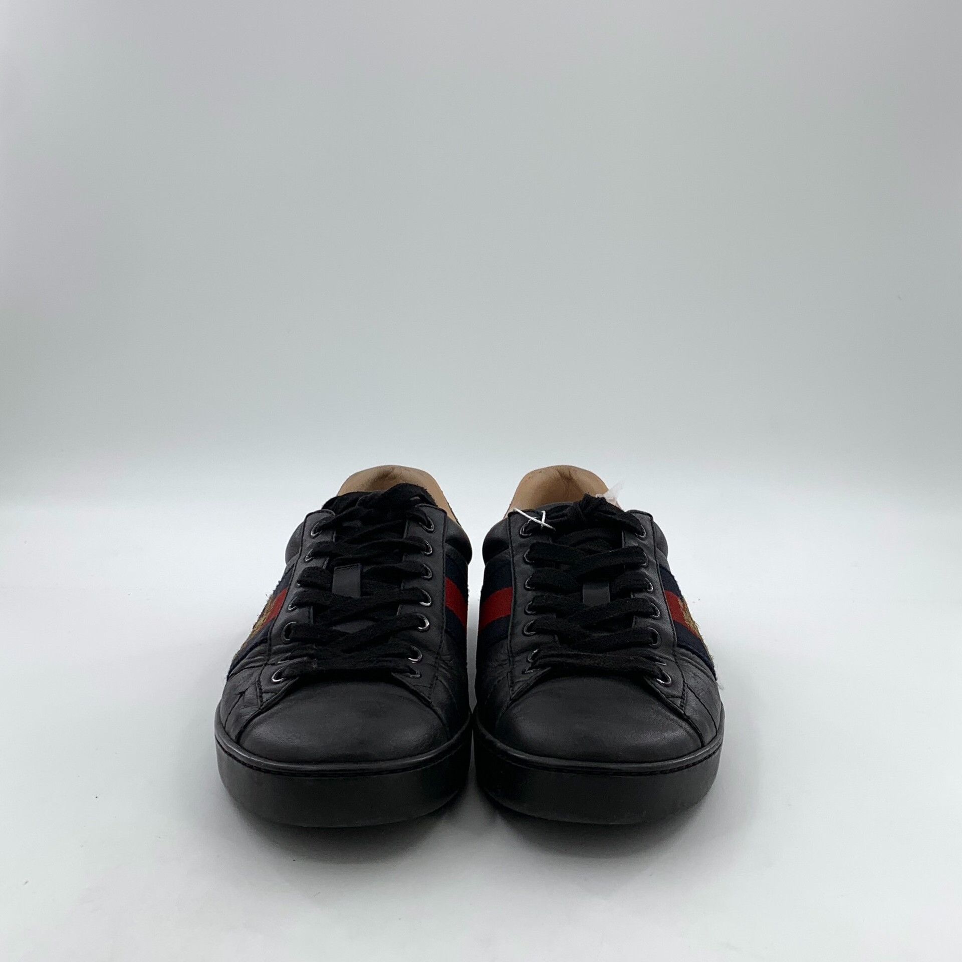 Gucci Gucci Bee Embroidered Ace Sneakers 40.5 Size US 7.5 / EU 40-41 - 4 Thumbnail