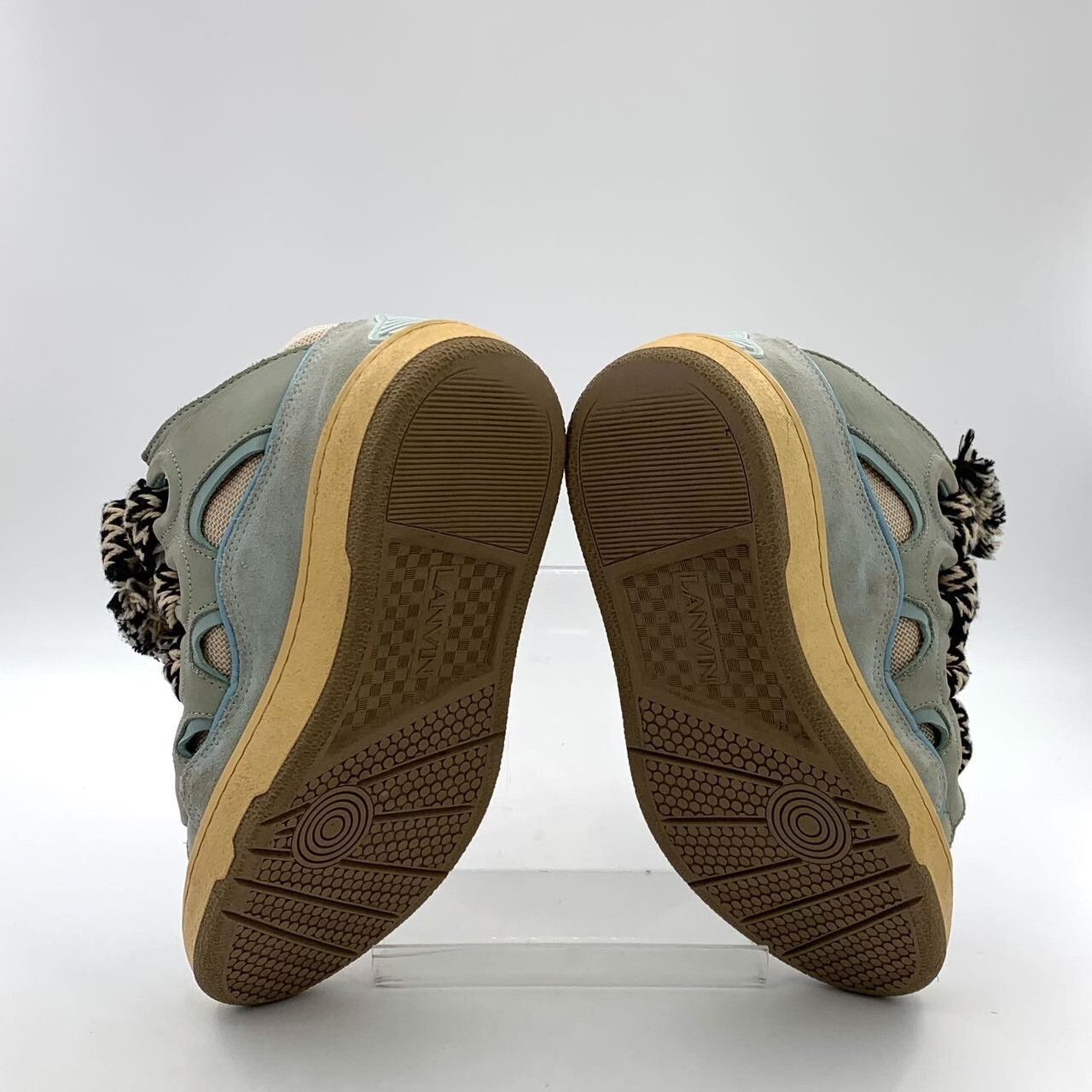 Lanvin Lanvin Curb Leather Sneakers Size 37 Size US 5 / EU 37 - 6 Thumbnail