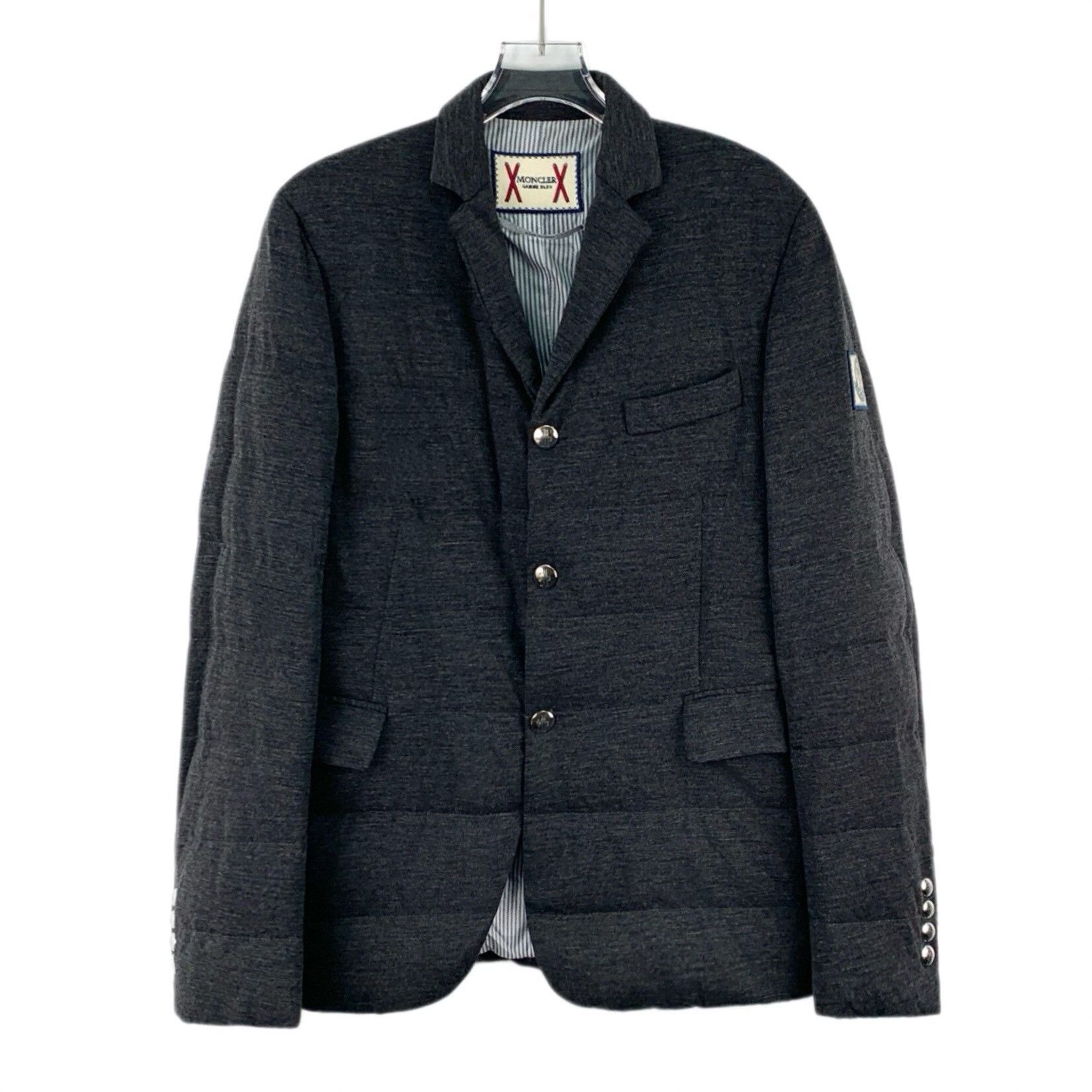 Moncler Moncler x Thom Browne Wool Down Blazer 38R Size 38R - 2 Thumbnail