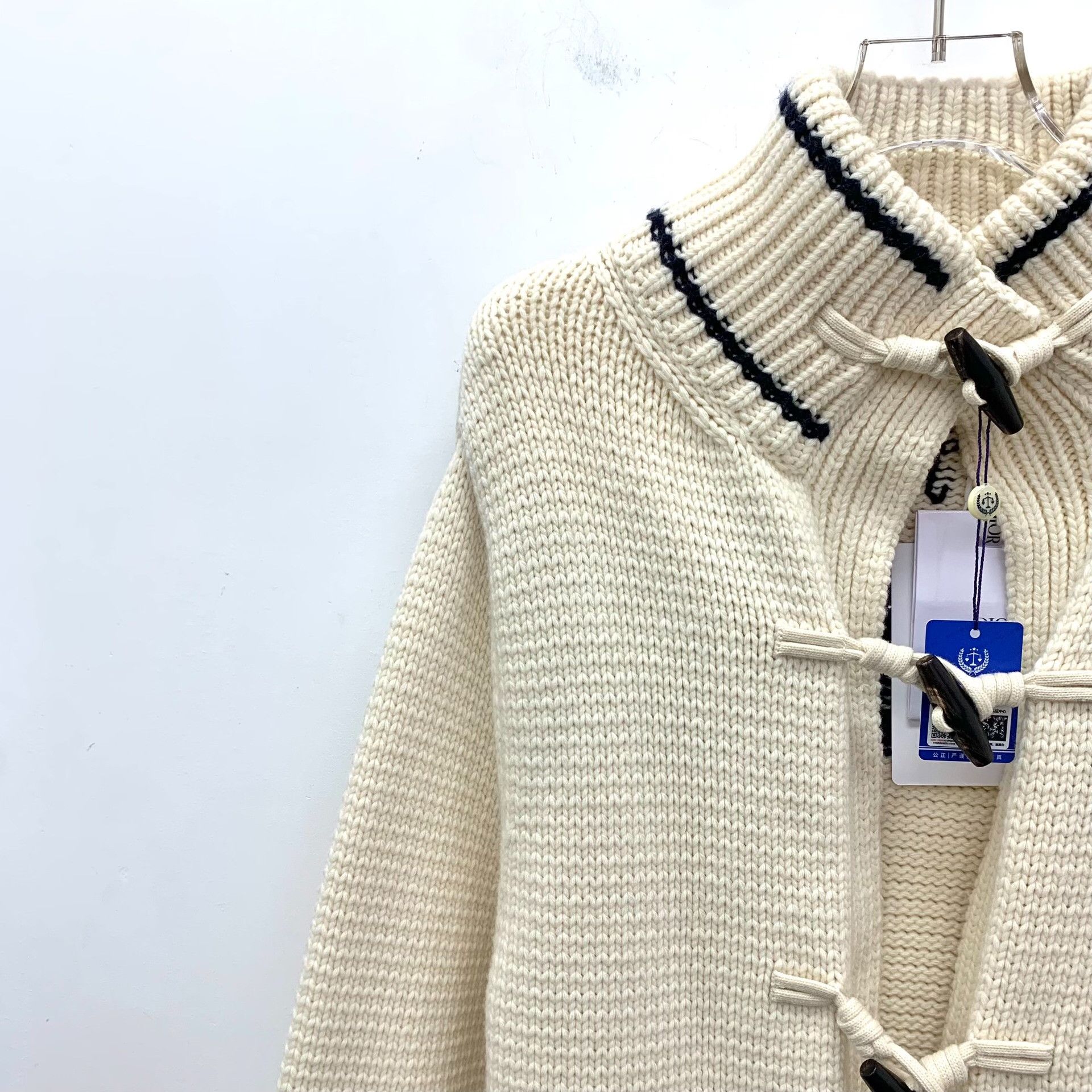 Dior Dior Wool Cashmere Toggle Cardigan 36 Size XS / US 0-2 / IT 36-38 - 4 Thumbnail