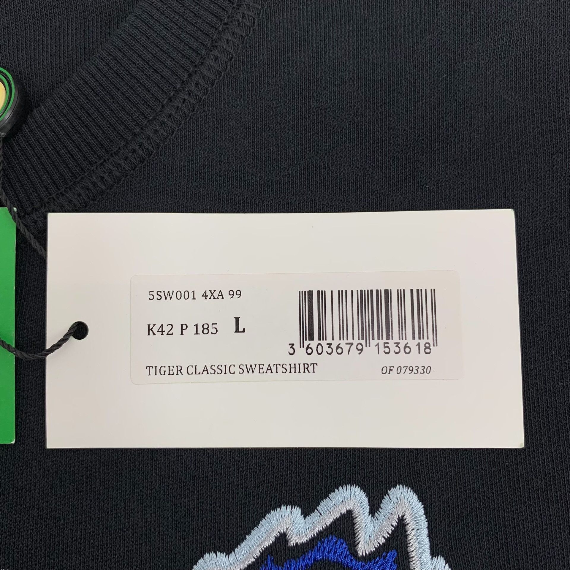 Kenzo Kenzo Tiger Head Embroidery Sweatshirt L Size US L / EU 52-54 / 3 - 8 Thumbnail
