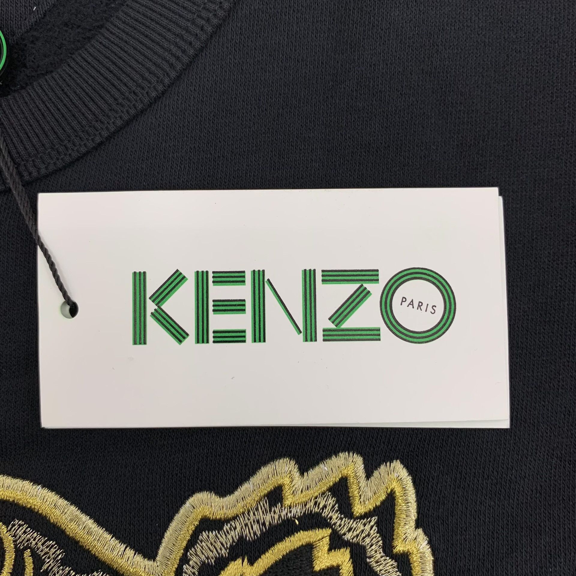 Kenzo Kenzo Tiger Embroidery Sweatshirt Size L Size US L / EU 52-54 / 3 - 7 Thumbnail