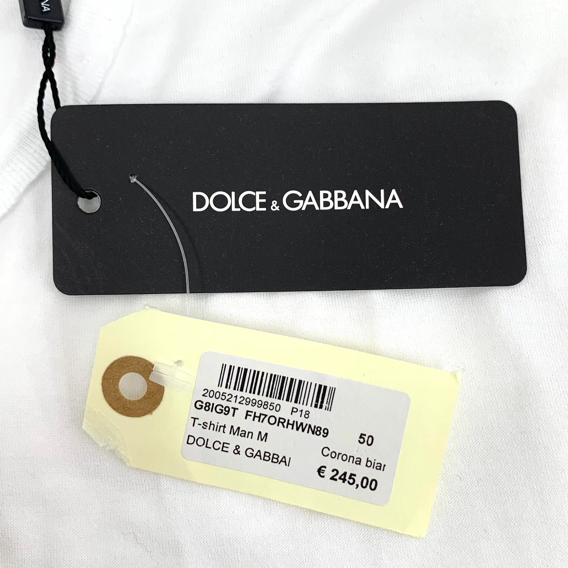 Dolce & Gabbana Dolce & Gabbana Crown Logo Graphic T-Shirt 50 Size US M / EU 48-50 / 2 - 7 Thumbnail