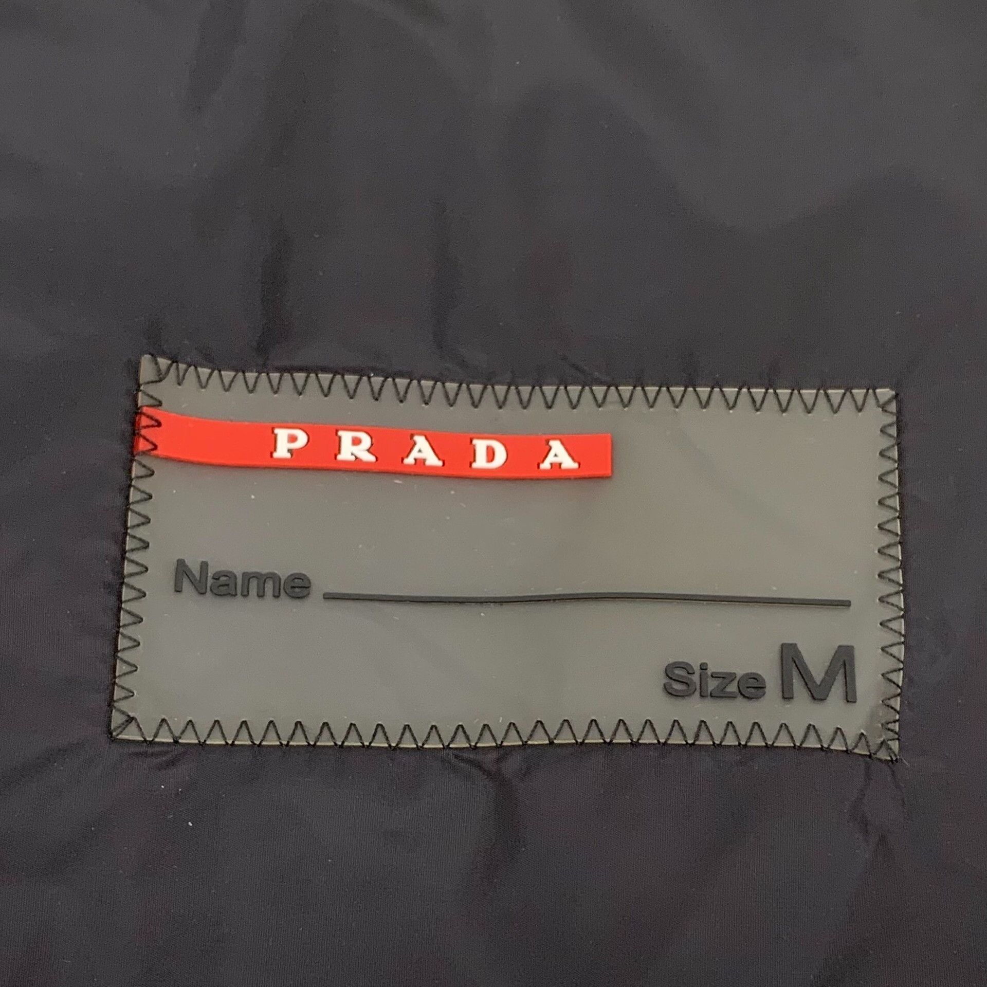 Prada Prada Mixed Media Padded Zip Jacket Size M Size US M / EU 48-50 / 2 - 6 Thumbnail