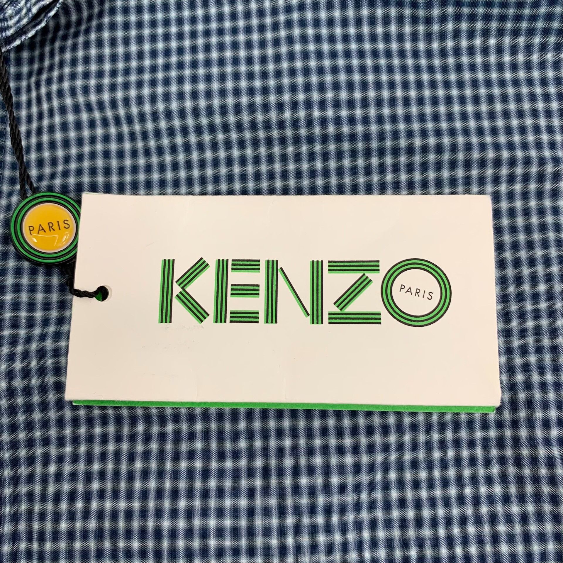 Kenzo Kenzo Checked Collection Fit Shirt EU 40 Size US M / EU 48-50 / 2 - 8 Thumbnail