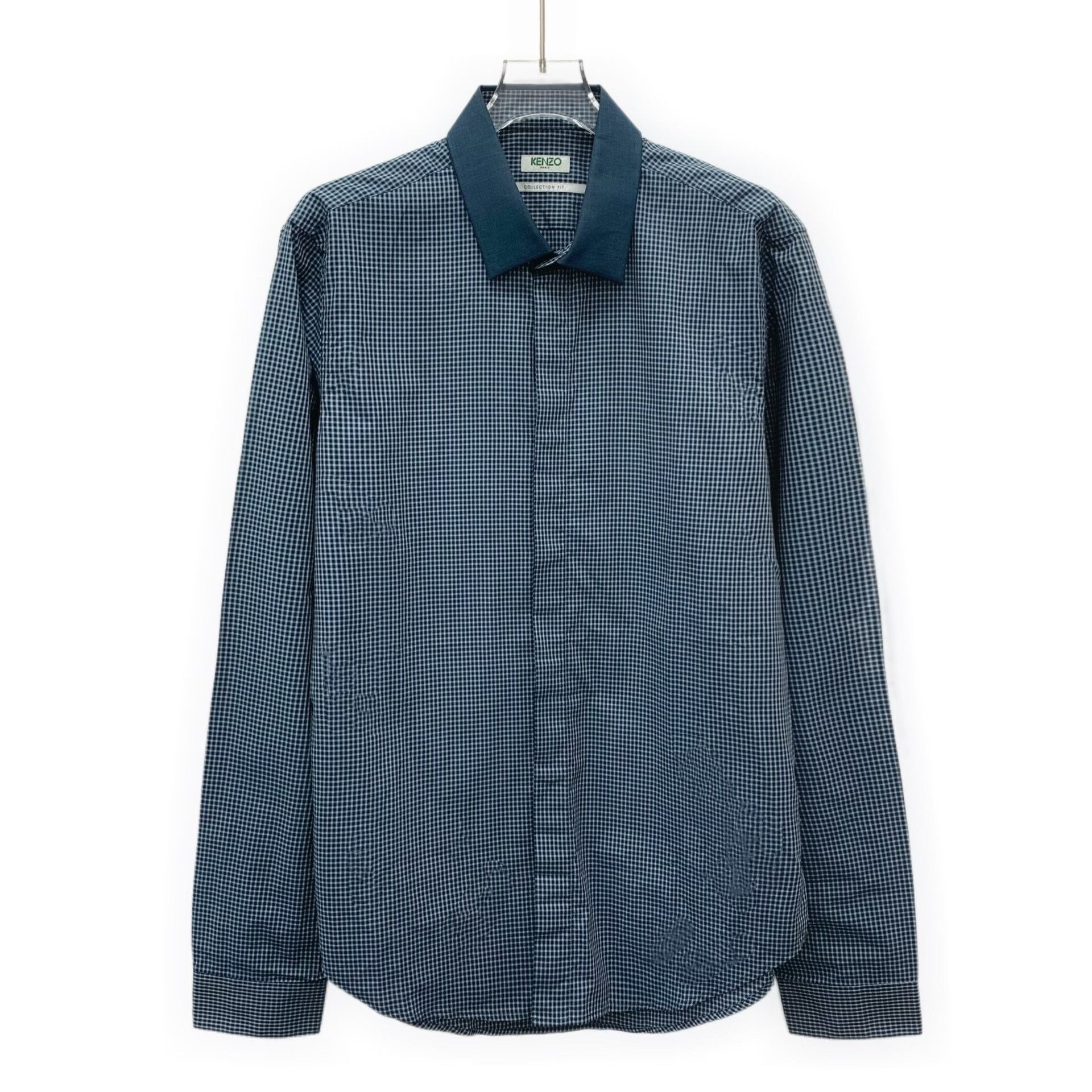 Kenzo Kenzo Checked Collection Fit Shirt EU 40 Size US M / EU 48-50 / 2 - 2 Thumbnail