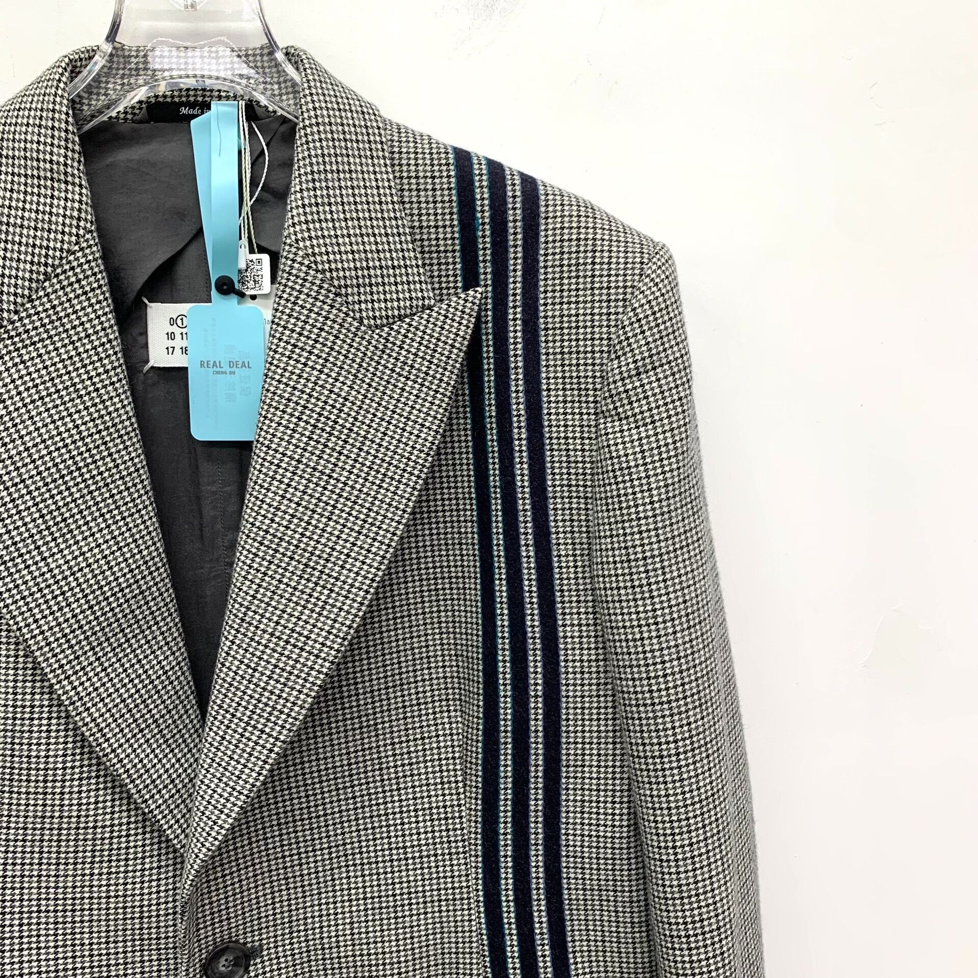 Maison Margiela Maison Margiela Houndstooth Striped Blazer IT 38 Size XS / US 0-2 / IT 36-38 - 4 Thumbnail