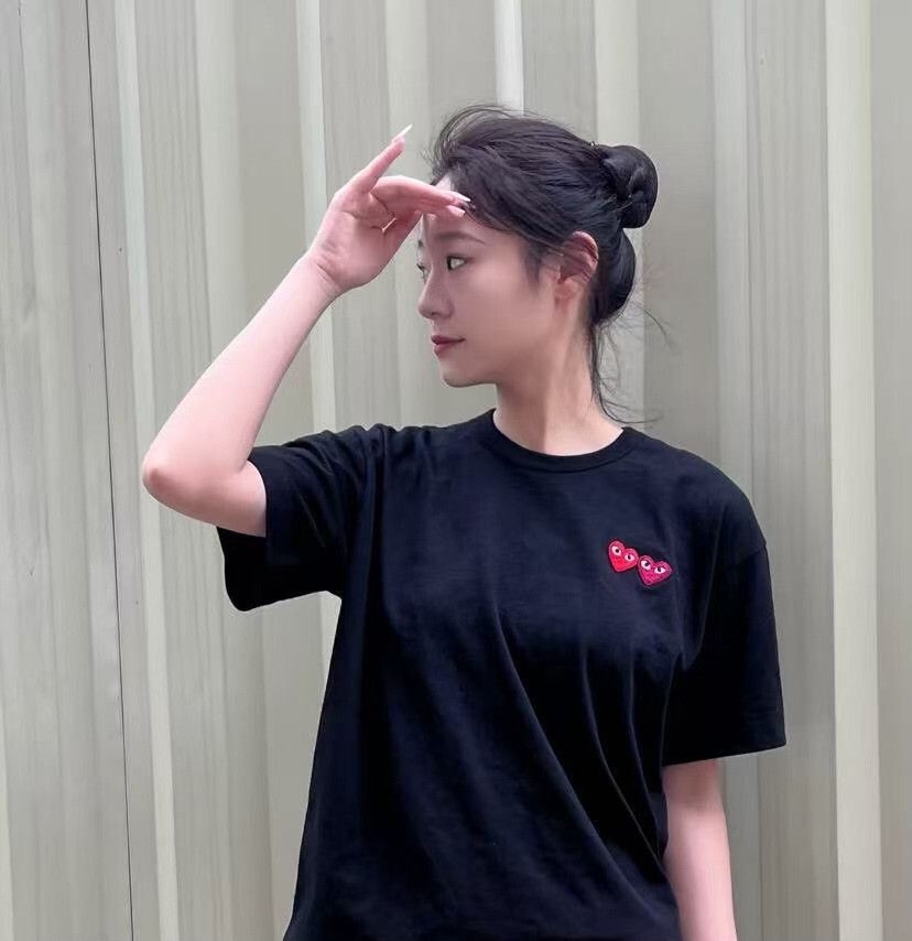 Comme des Garcons PLAY CDG Play Double Heart Short Sleeve T-Shirt XL Size US XL / EU 56 / 4 - 9 Thumbnail