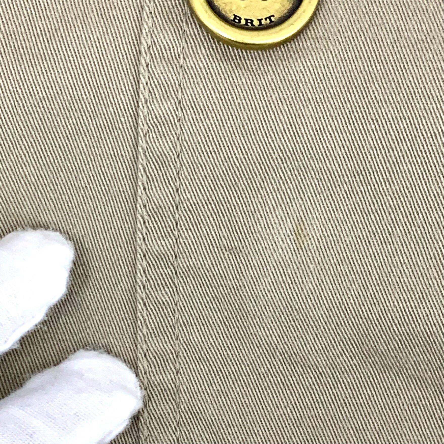 Burberry Burberry Brit Khaki Cotton Trench Dress ITA 38 Size XS / US 0-2 / IT 36-38 - 9 Thumbnail