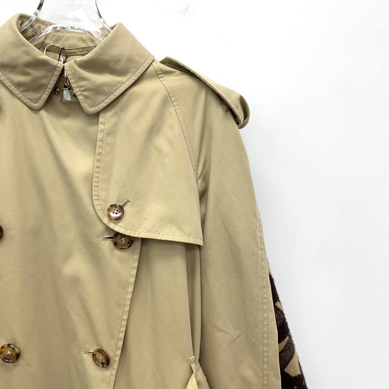 Burberry Burberry Monogram Fringe Trench Jacket IT 38 Size XS / US 0-2 / IT 36-38 - 4 Thumbnail
