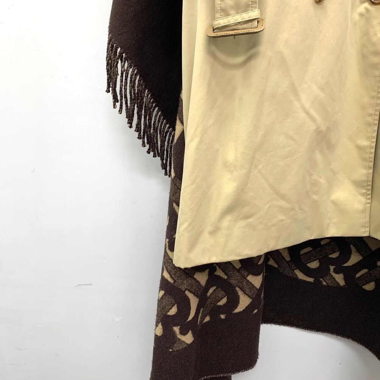 Burberry Burberry Monogram Fringe Trench Jacket IT 38 Size XS / US 0-2 / IT 36-38 - 5 Thumbnail