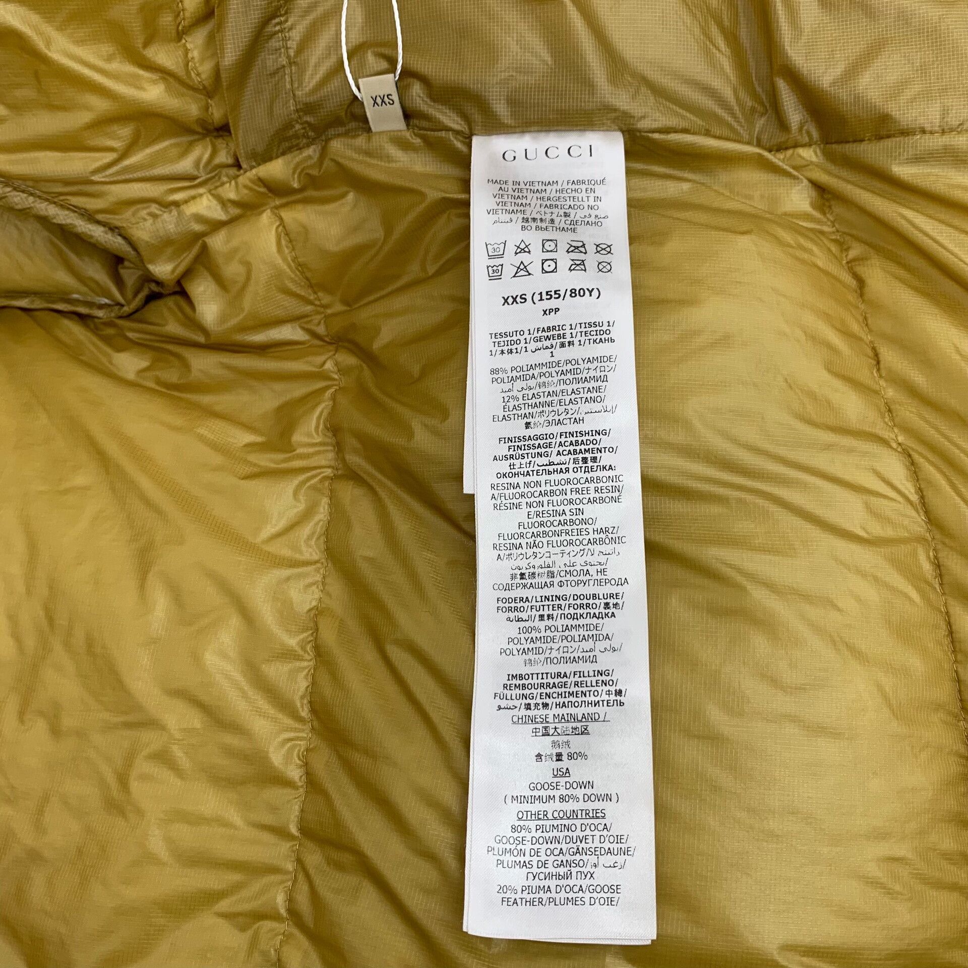 Gucci Gucci x The North Face Print Logo Down Jacket XXS Size US XXS / EU 40 - 7 Thumbnail