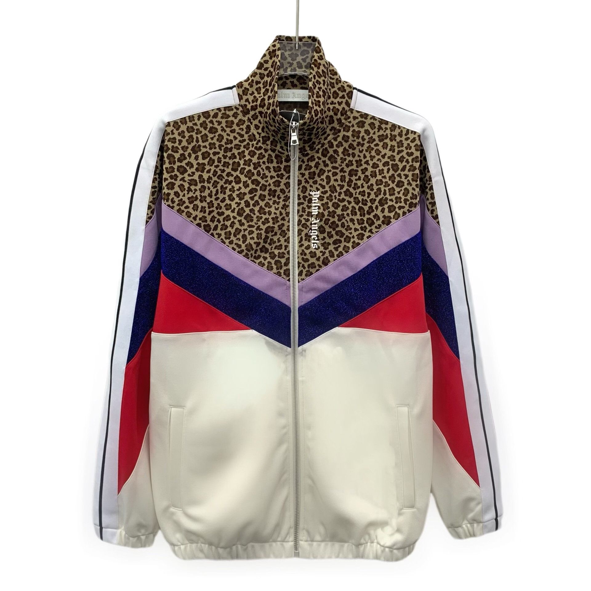Palm Angels Palm Angels Leopard Colorblock Track Jacket XS Size XS / US 0-2 / IT 36-38 - 2 Thumbnail