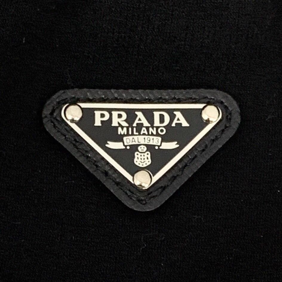 Prada Prada Triangle Logo Half-Zip Knit Sweater US M Size US M / EU 48-50 / 2 - 7 Thumbnail