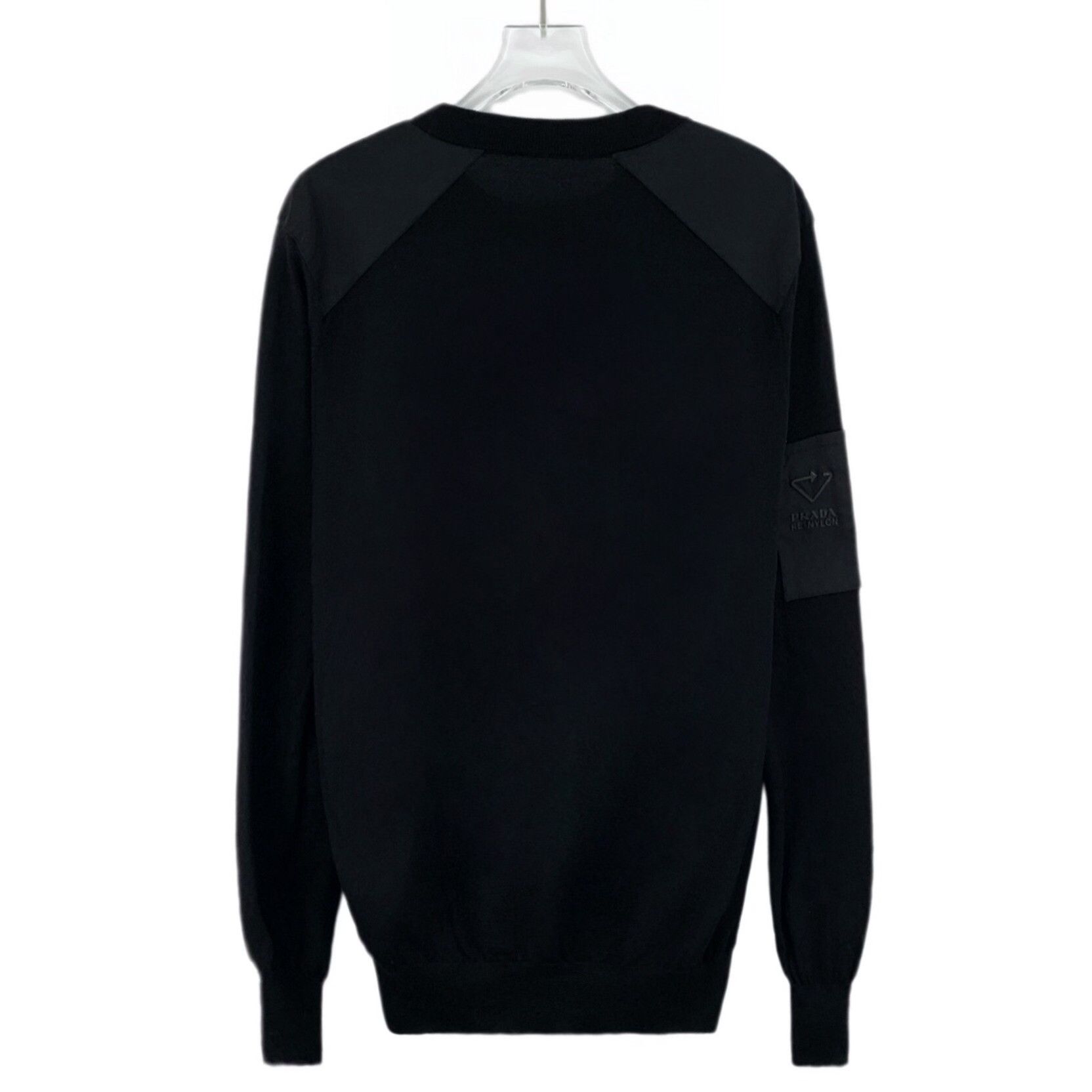 Prada Prada Triangle Logo Re-Nylon Knit Sweater Size 50 Size US M / EU 48-50 / 2 - 3 Thumbnail