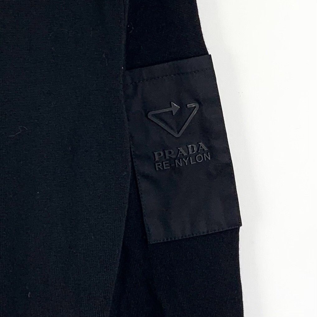 Prada Prada Triangle Logo Re-Nylon Knit Sweater Size 50 Size US M / EU 48-50 / 2 - 6 Thumbnail