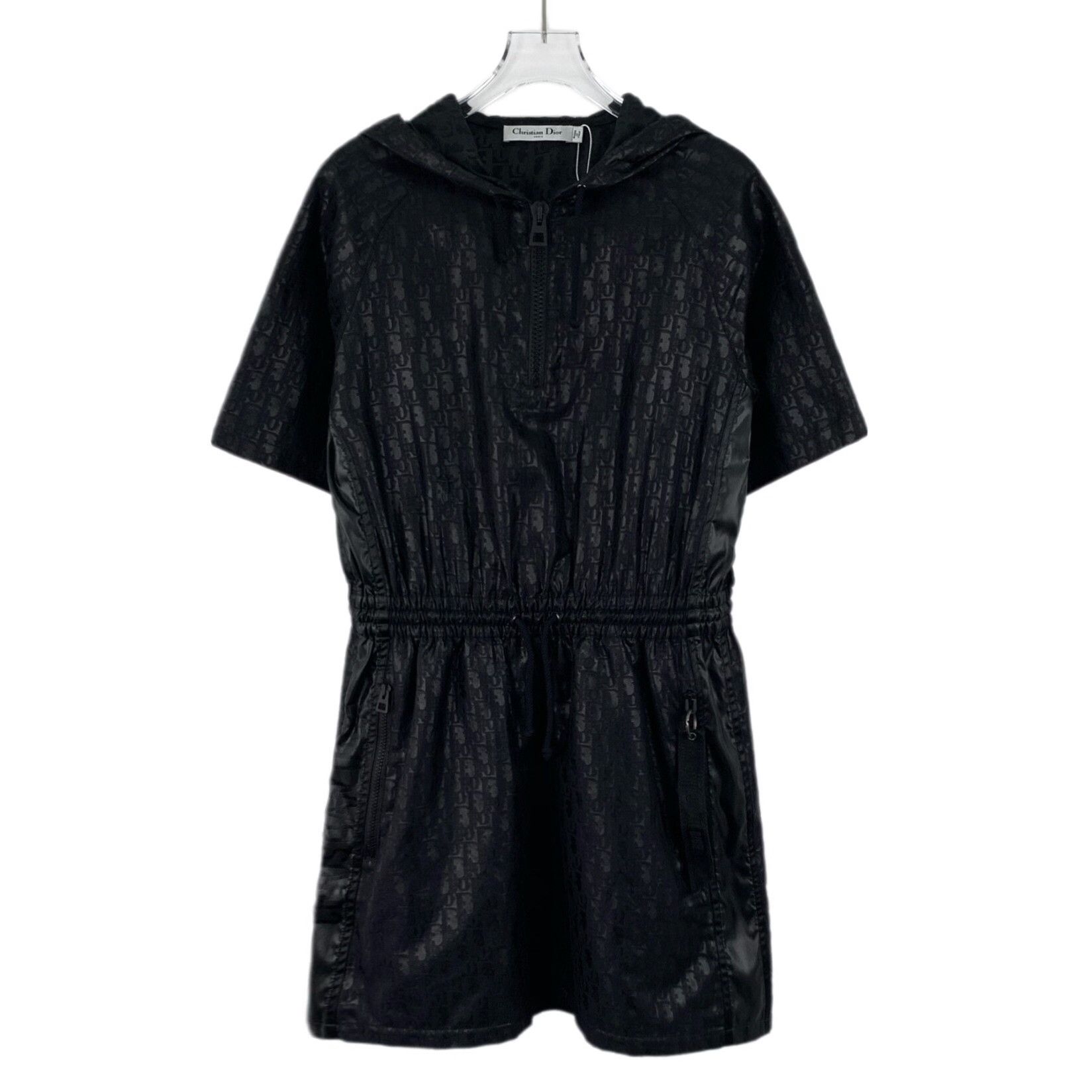 Dior Dior Oblique Jacquard Hooded Half-Zip Dress 38 Size S / US 4 / IT 40 - 2 Thumbnail