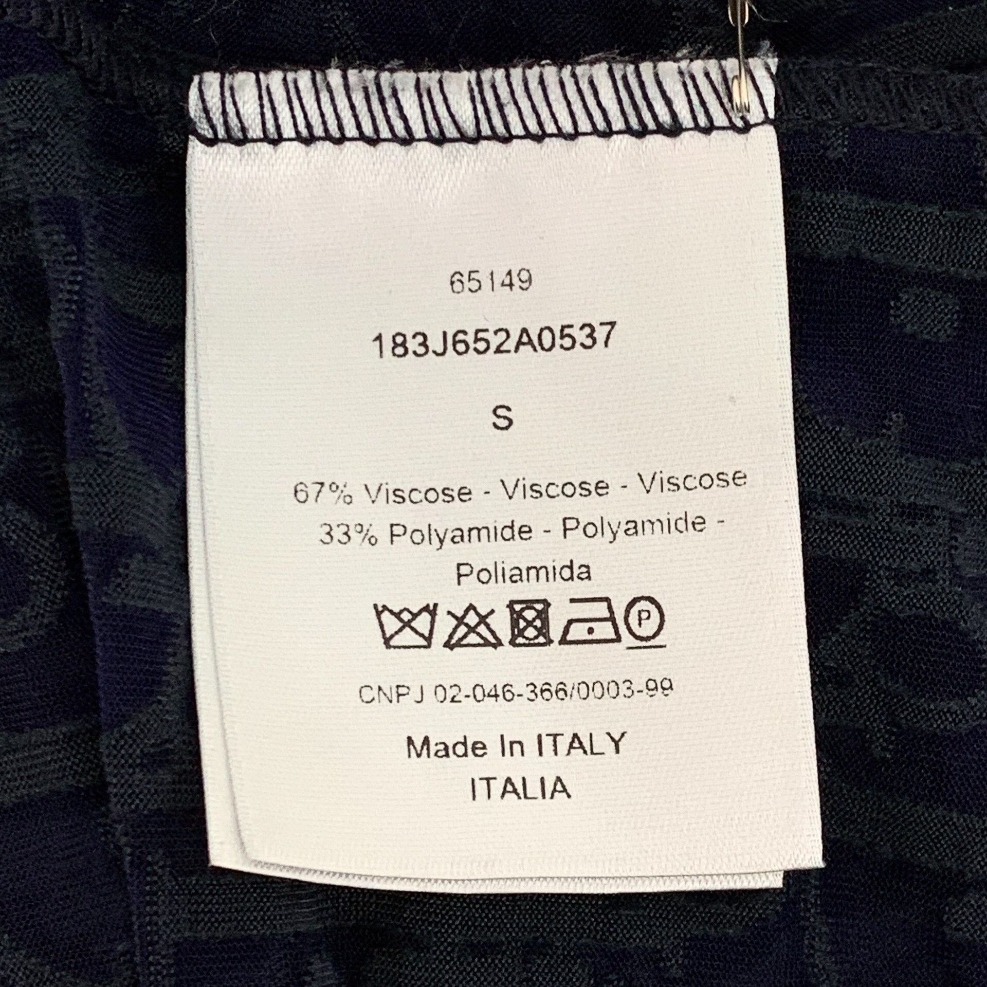 Dior Dior Oblique Jacquard Mesh T-Shirt S Size US S / EU 44-46 / 1 - 6 Thumbnail