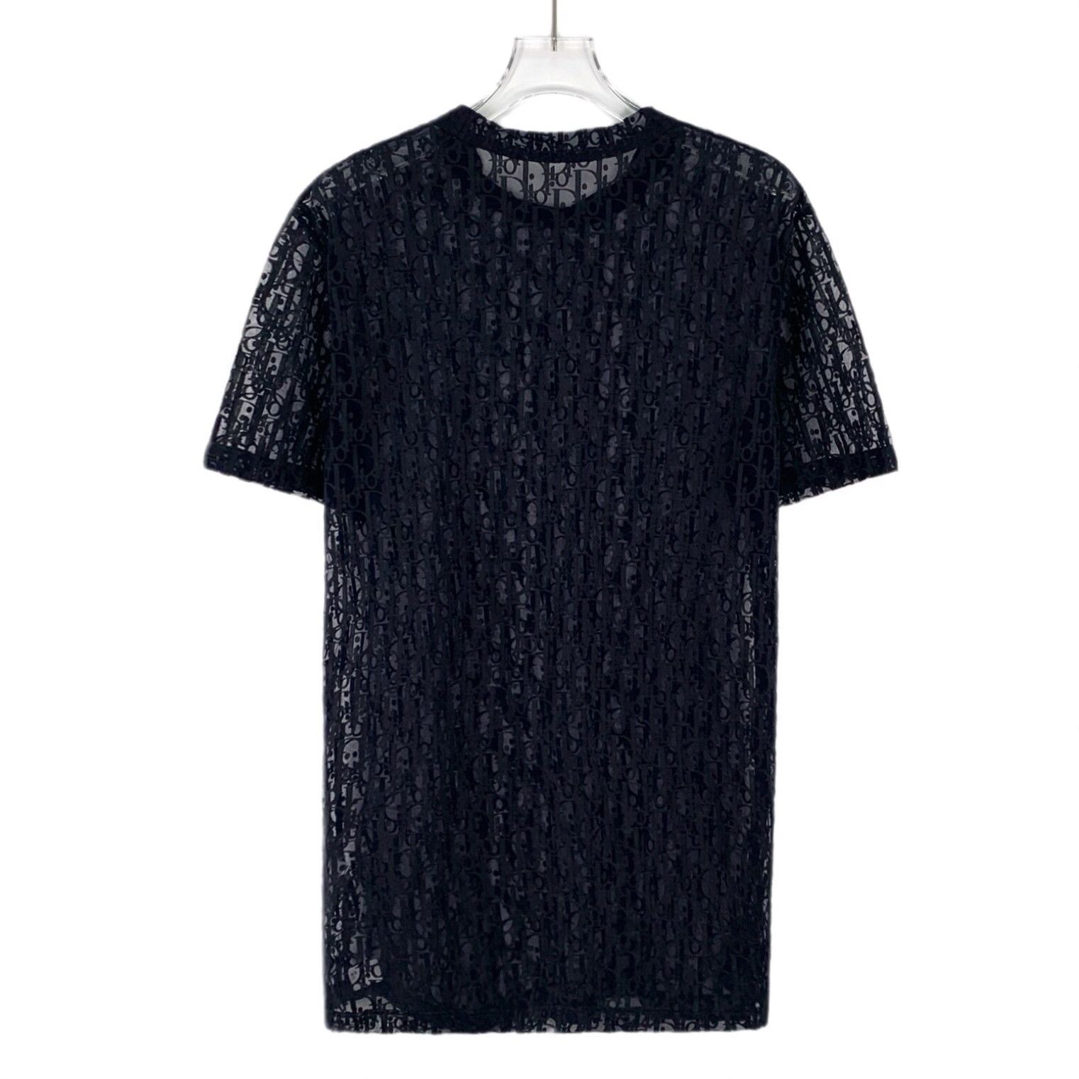 Dior Dior Oblique Jacquard Mesh T-Shirt S Size US S / EU 44-46 / 1 - 3 Thumbnail