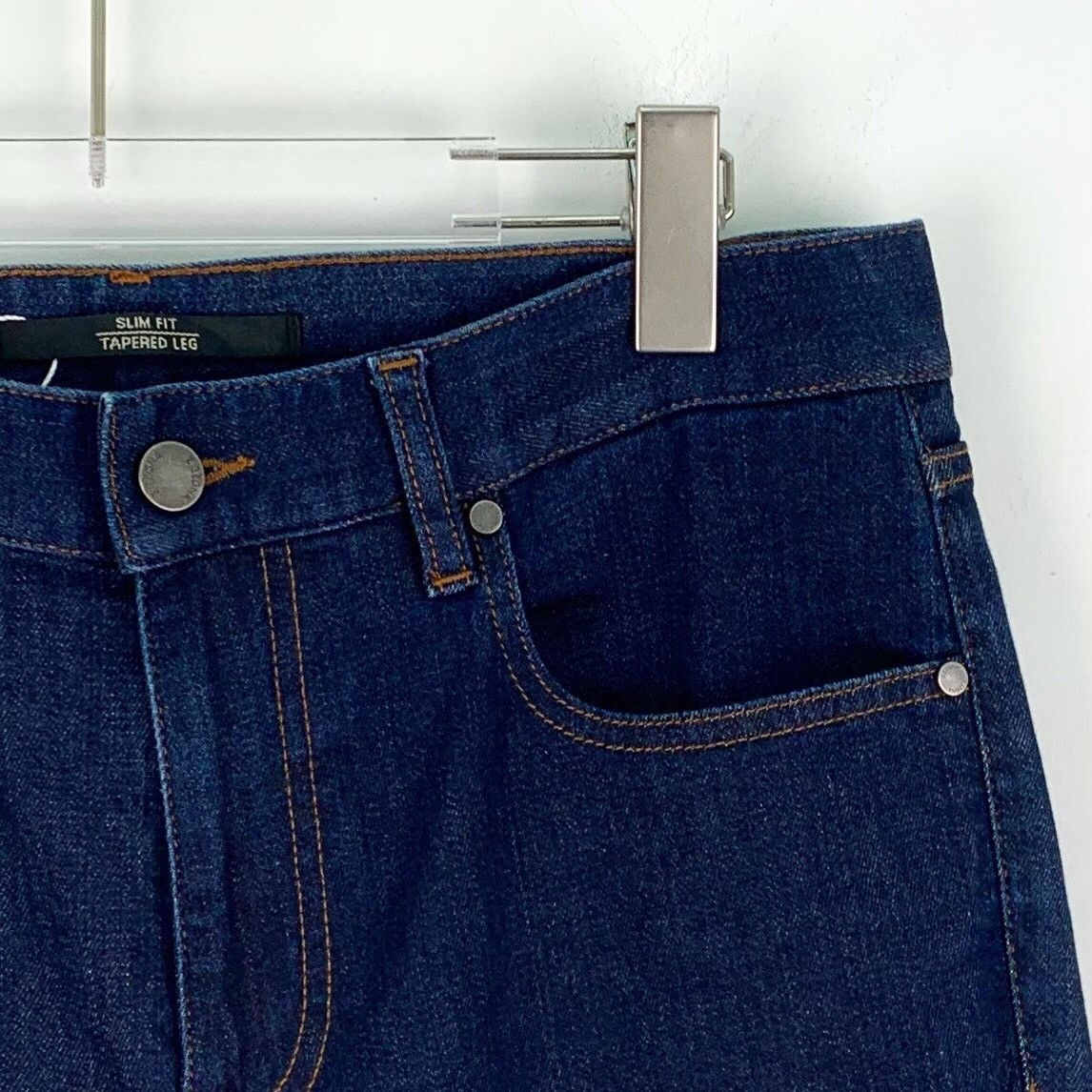 Z Zegna Z Zegna Indigo Slim Fit Jeans 31 Size US 31 - 4 Thumbnail