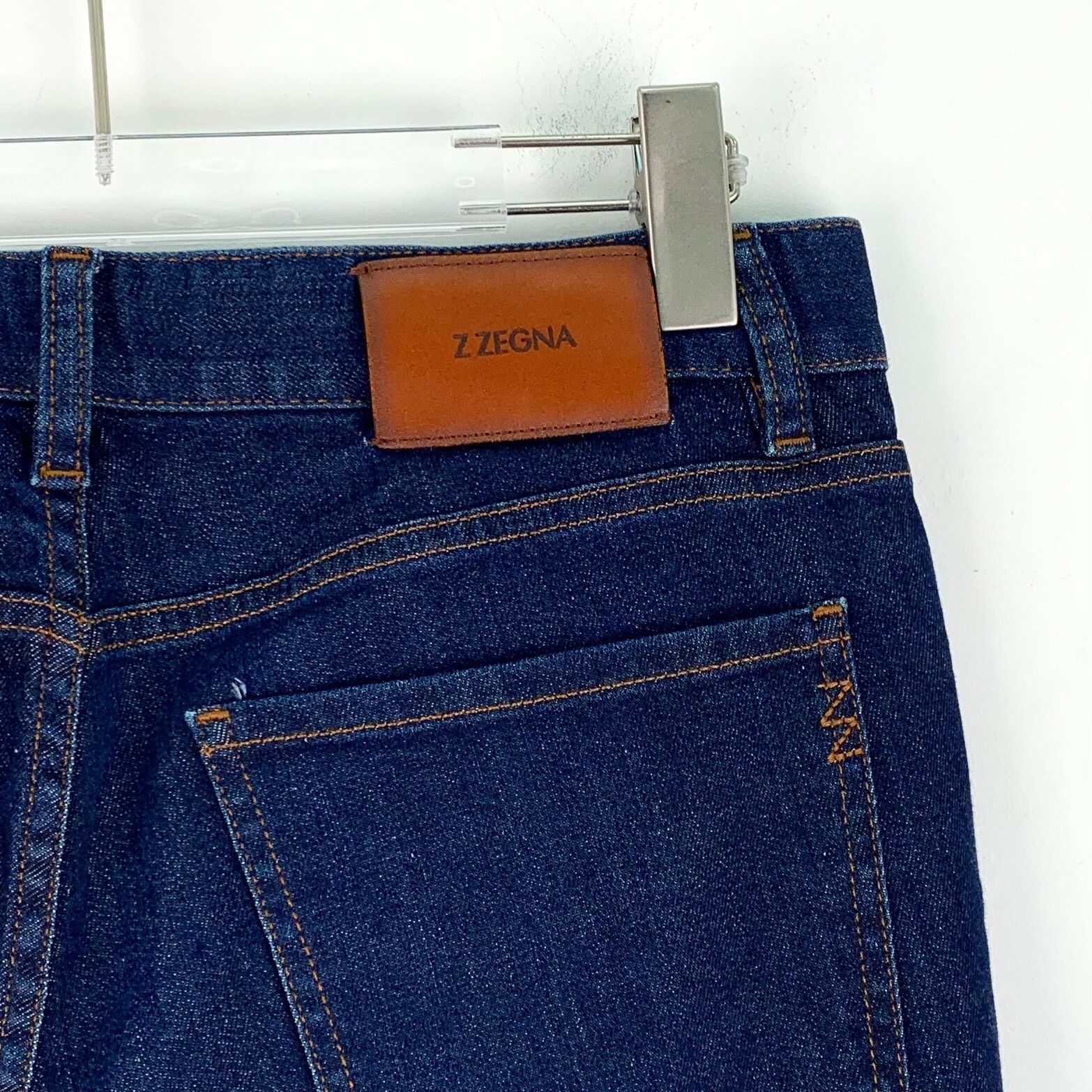 Z Zegna Z Zegna Indigo Slim Fit Jeans 31 Size US 31 - 6 Thumbnail