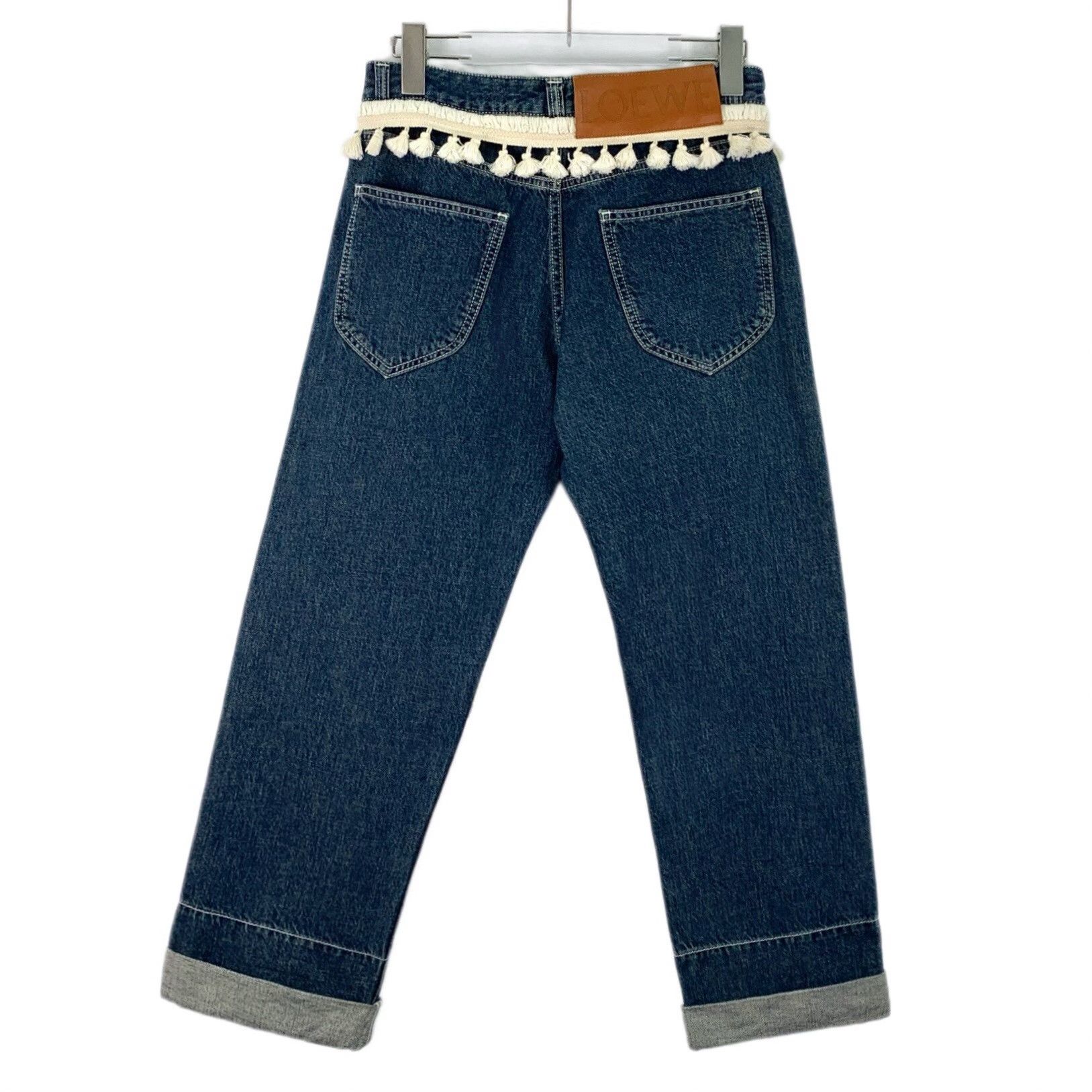 Loewe Loewe Tassel Trim Denim Jeans 36 Size 26" / US 2 / IT 38 - 3 Thumbnail