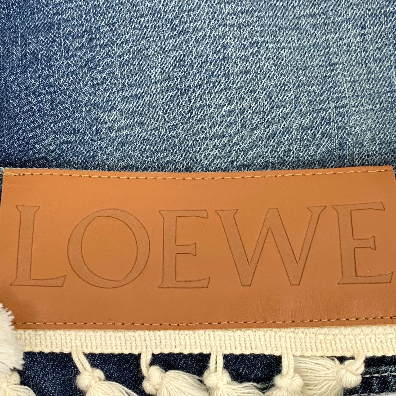 Loewe Loewe Tassel Trim Denim Jeans 36 Size 26" / US 2 / IT 38 - 7 Thumbnail