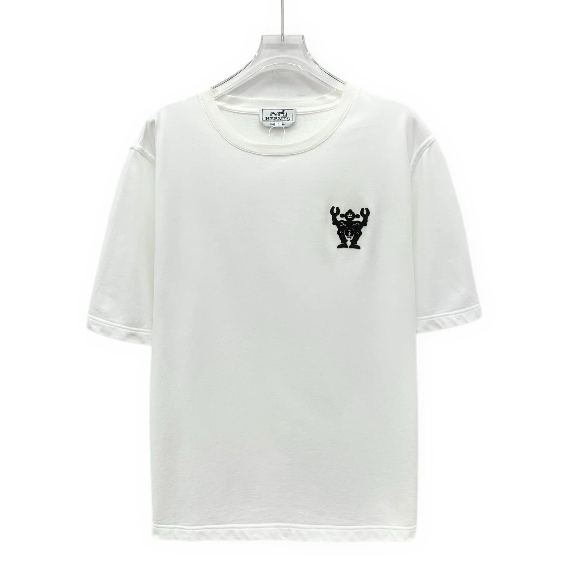 Hermes Hermes Robot Patch T-Shirt Size L Size US L / EU 52-54 / 3 - 2 Thumbnail