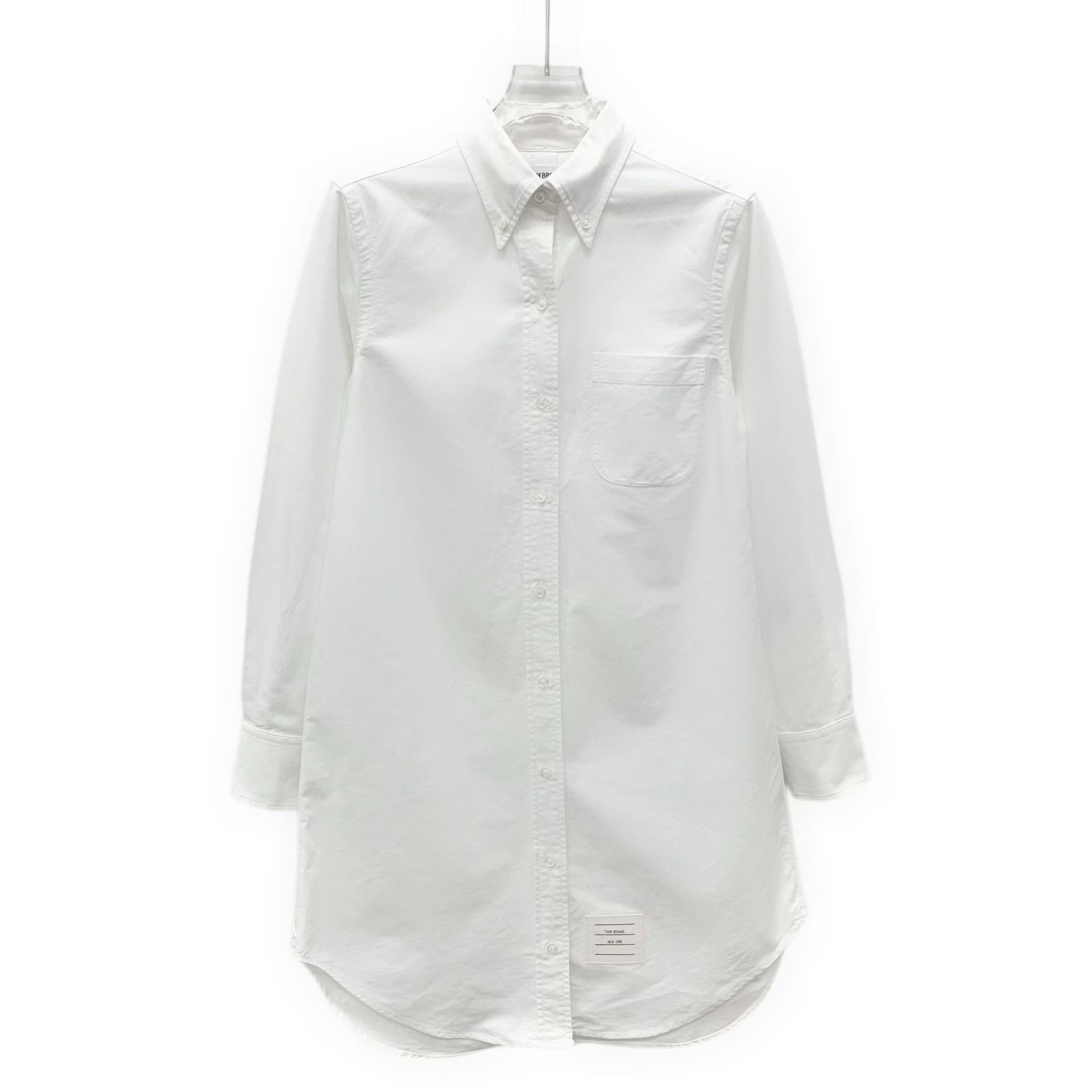 Thom Browne Thom Browne White Cotton Shirt Dress 36 Size XS / US 0-2 / IT 36-38 - 2 Thumbnail