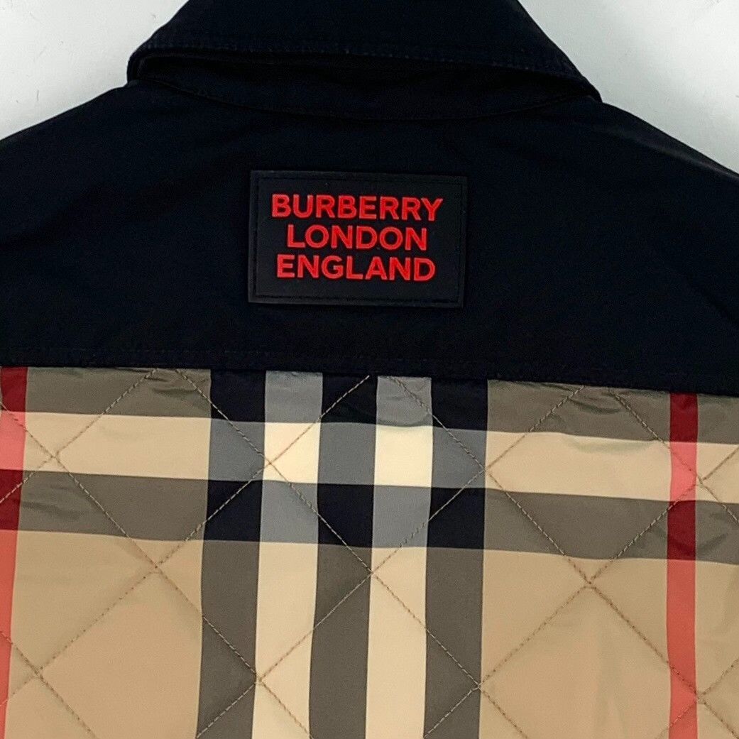 Burberry Burberry Check Quilted Contrast Collar Jacket 6Y Size US XXS / EU 40 - 6 Thumbnail