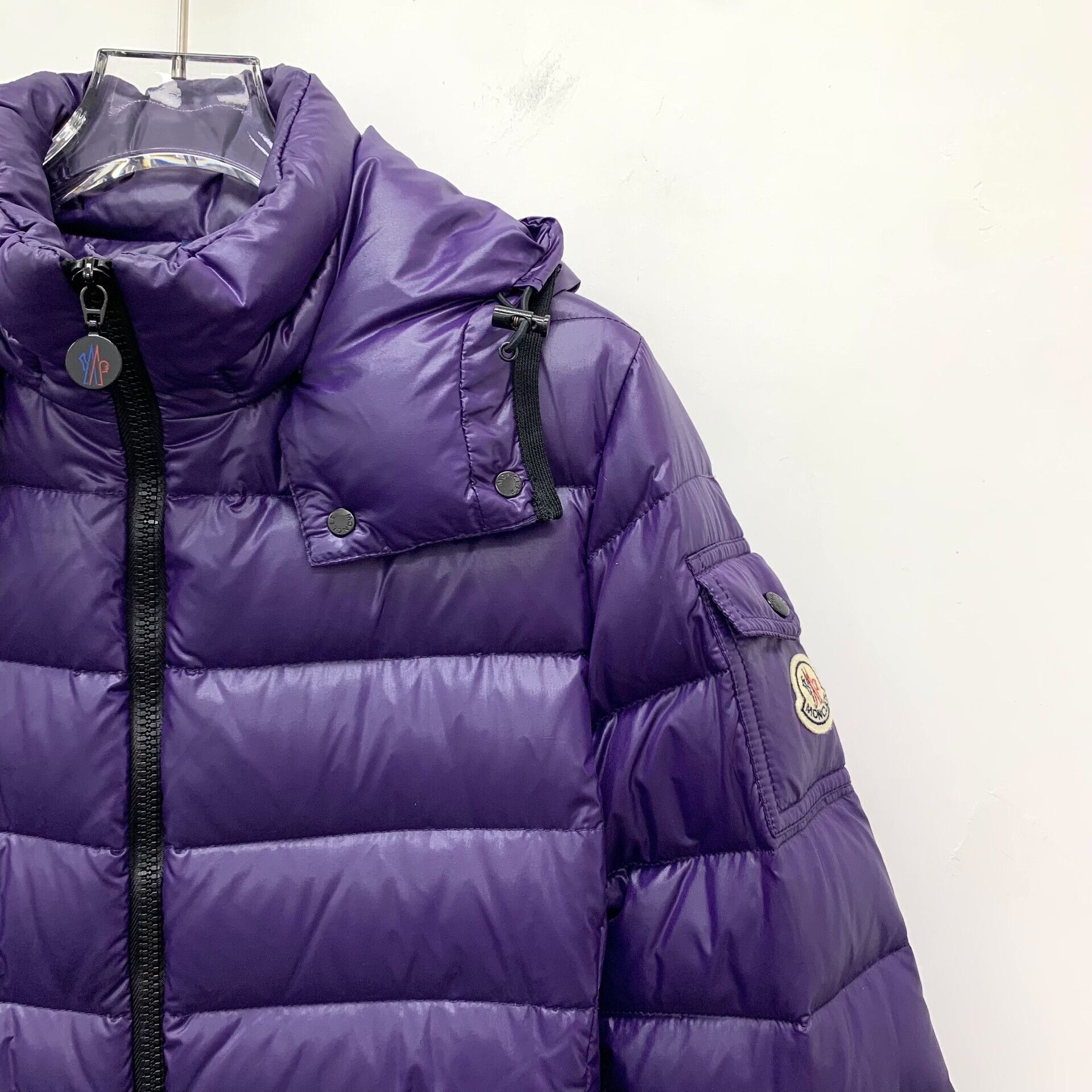 Moncler Moncler Bady Logo Patch Down Jacket Size 0 Size XS / US 0-2 / IT 36-38 - 4 Thumbnail